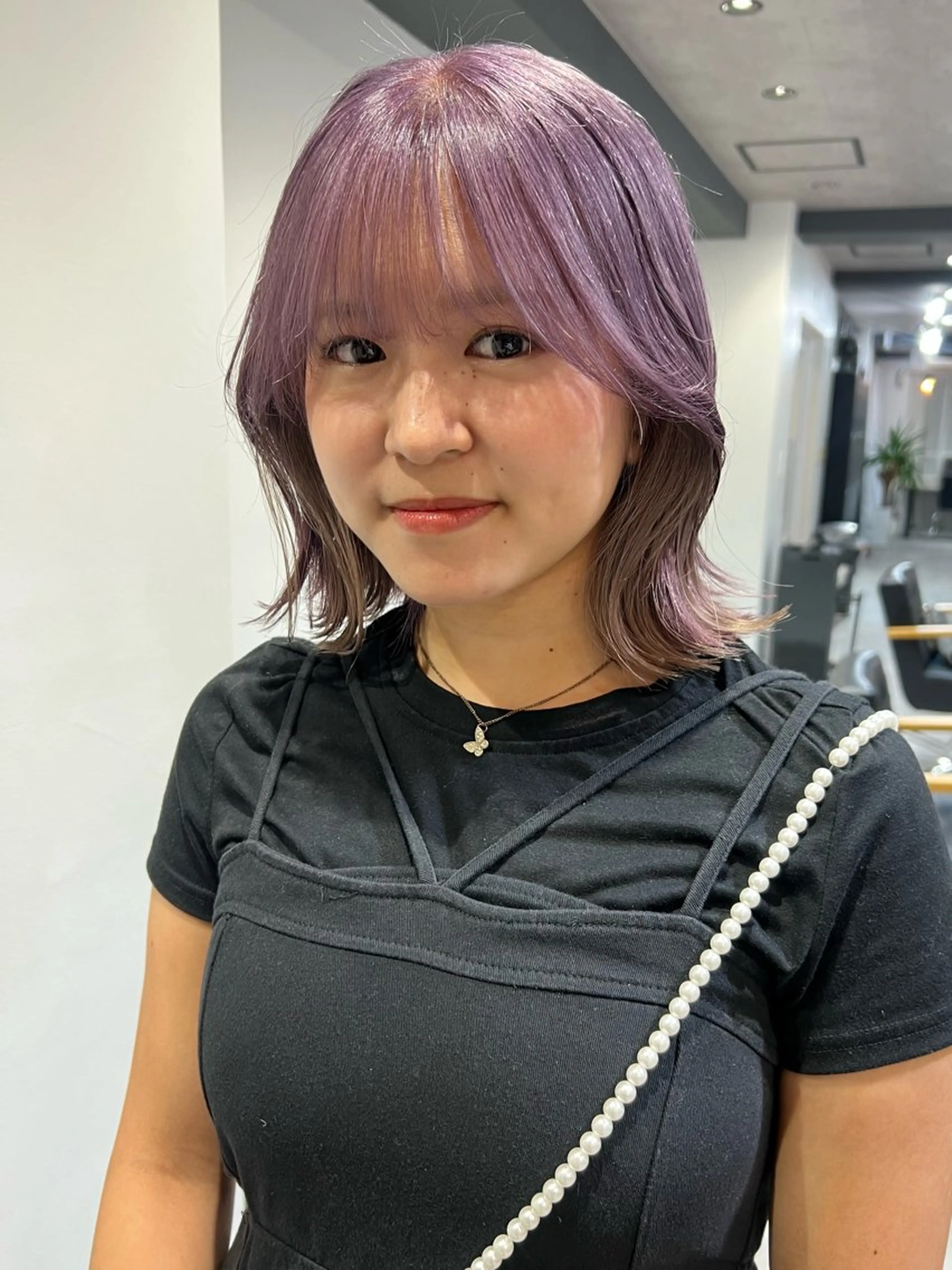 ミディアム カラー ヘアカラー トリートメント ダブルカラー🩰 CHIHIRO👒のヘアスタイル