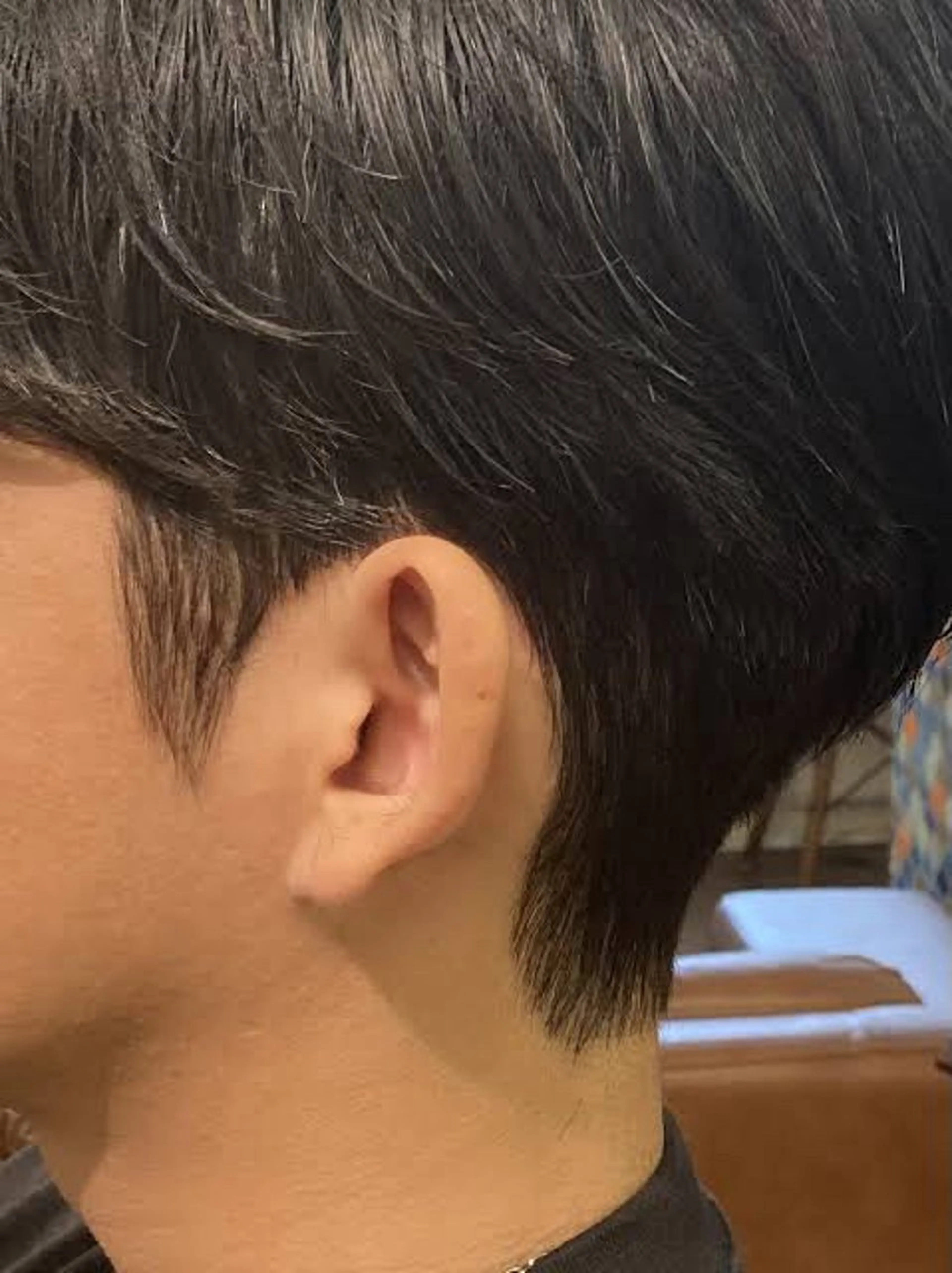 ショート パーマ メンズ ダウンパーマ マッシュ メンズパーマ カット パーマ カルマ・ニュアンス パーマ　須田龍世のヘアスタイル