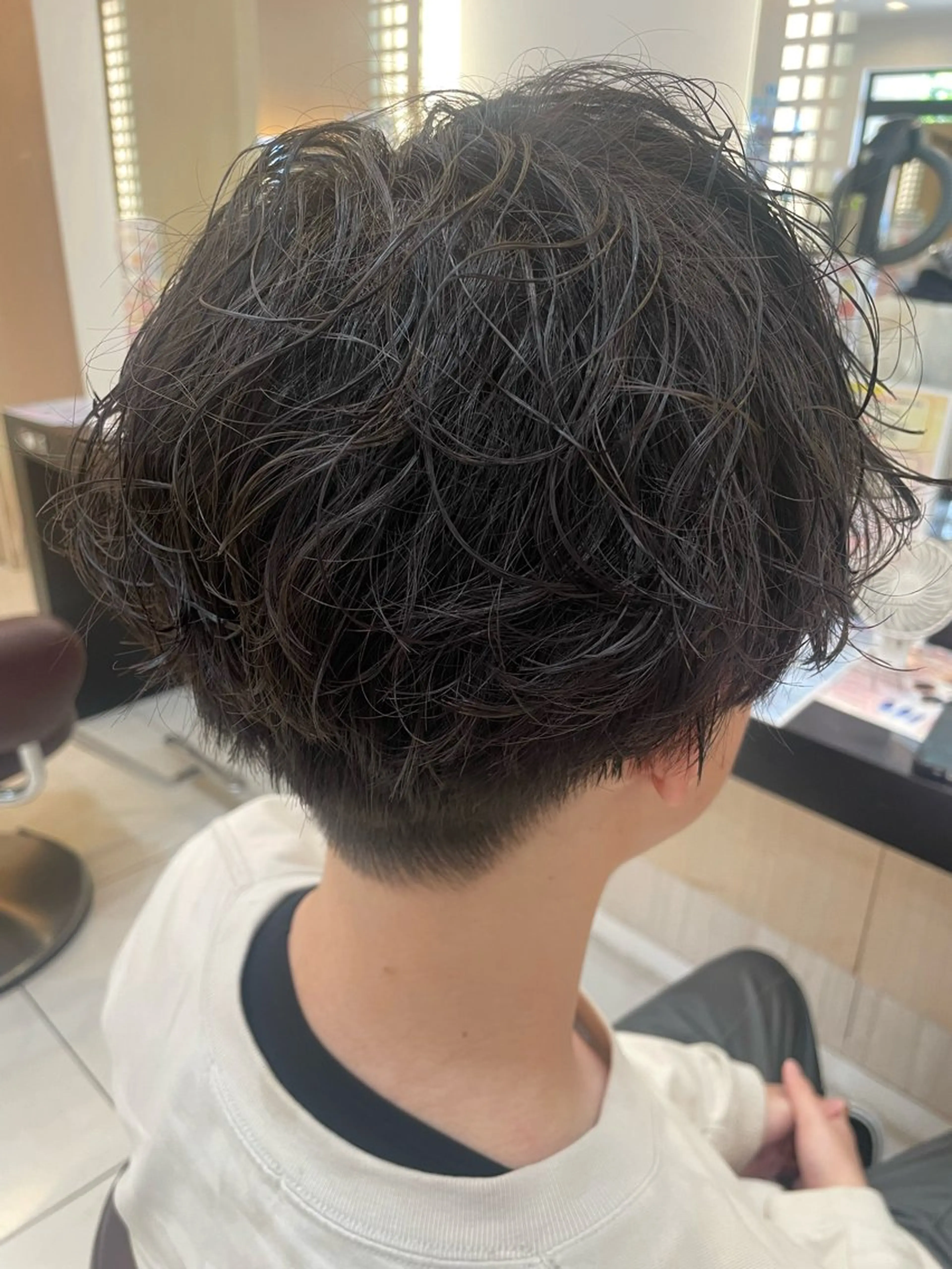 ショート パーマ メンズ カット パーマ リリー /Men's/パーマのヘアスタイル