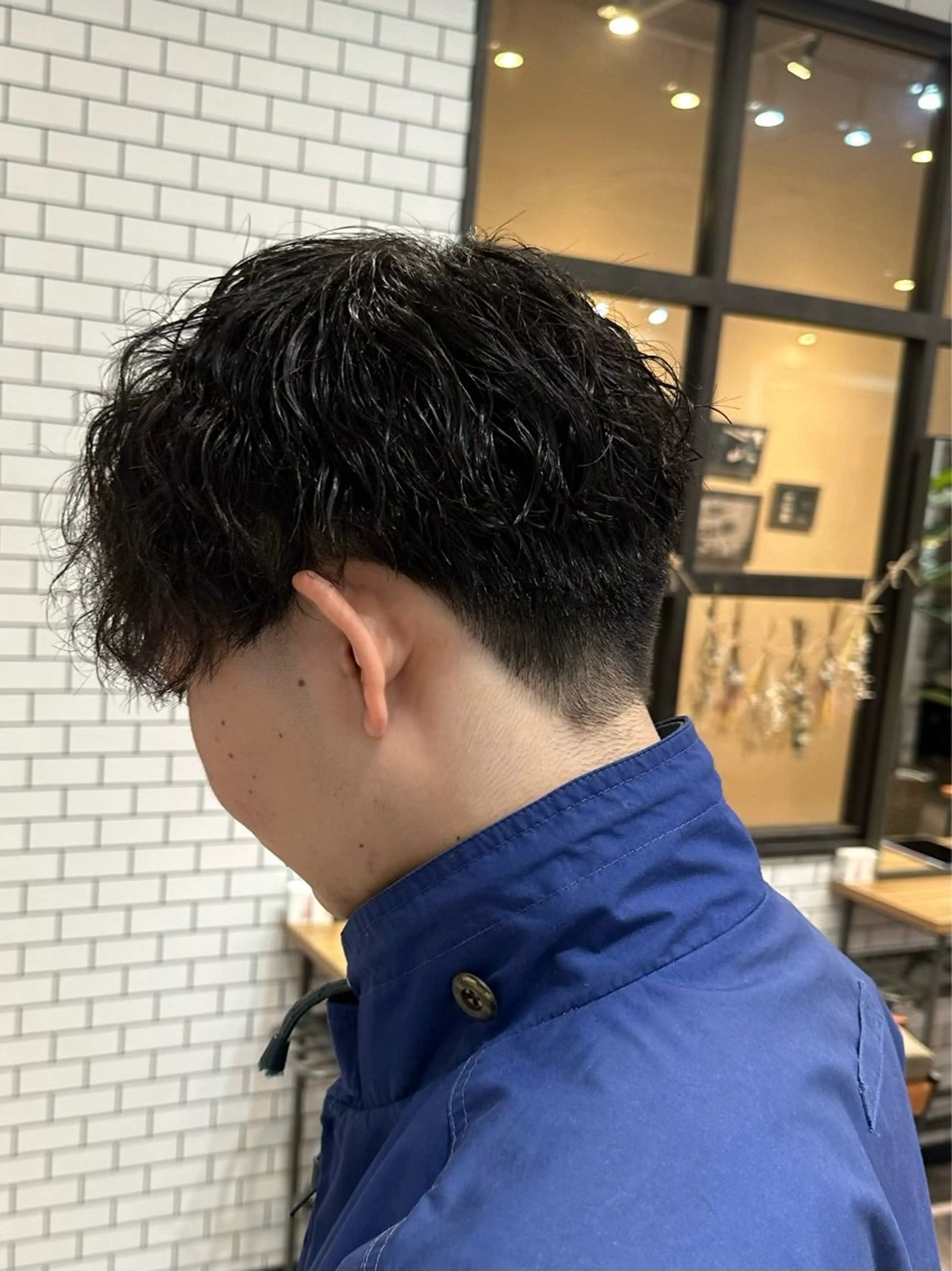 パーマ メンズ カット パーマ Sara newi 🎀透明感🎀のヘアスタイル
