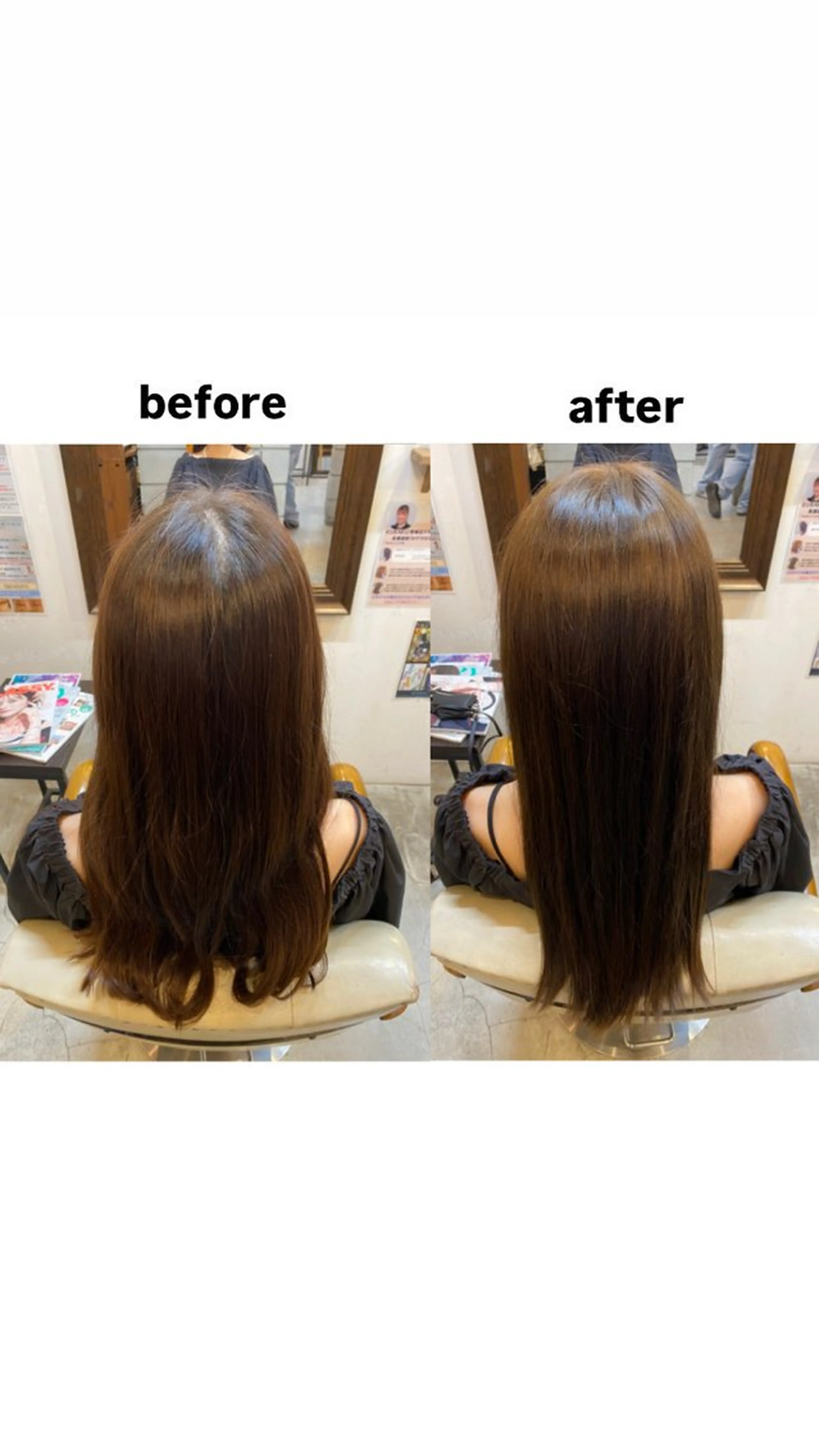 ロング カラー ミルコ バイ クラク所属・伊橋 沙里のヘアスタイル