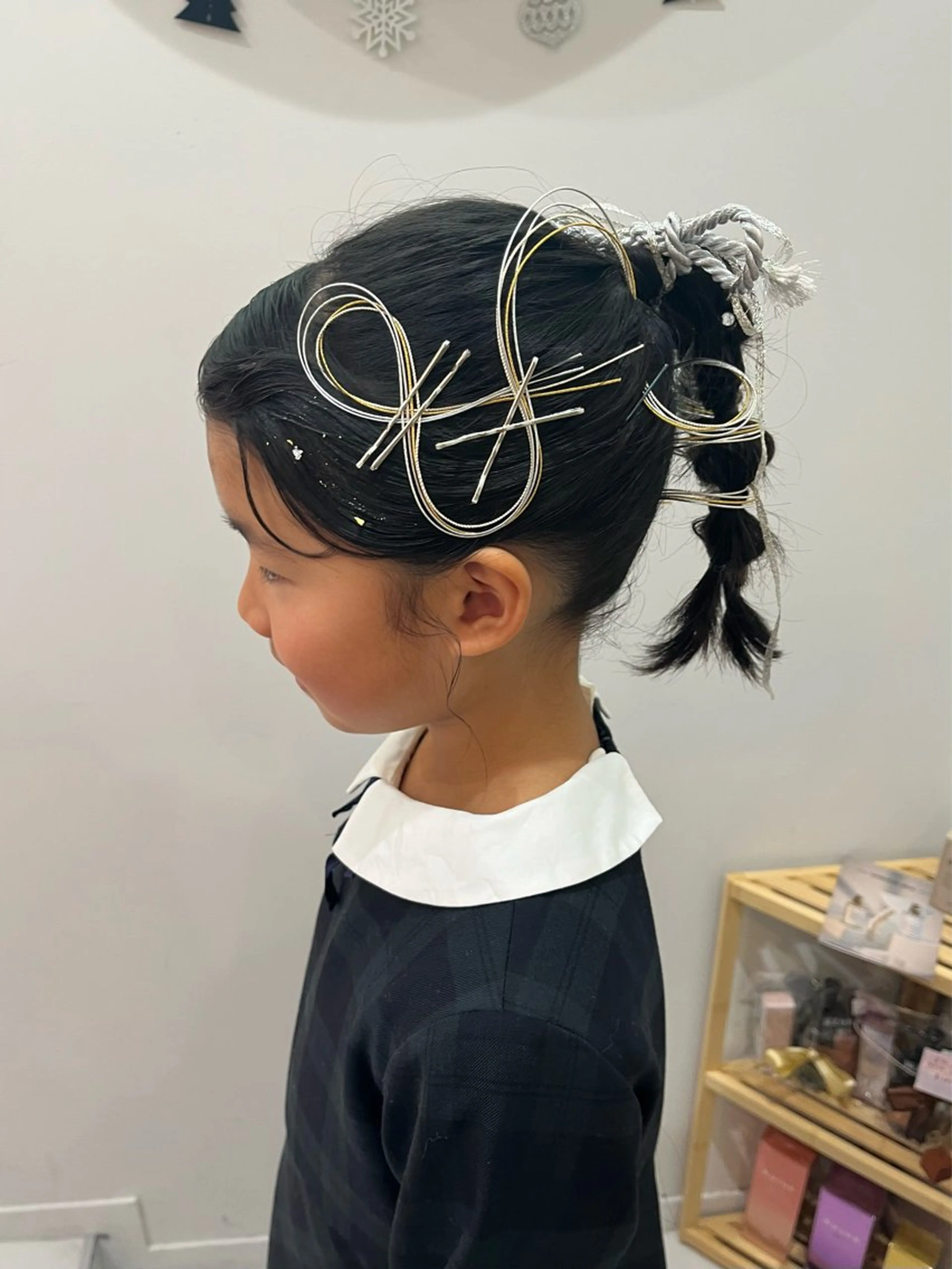 ヘアアレンジ キッズ ヘアセット Sana 🦢のヘアスタイル