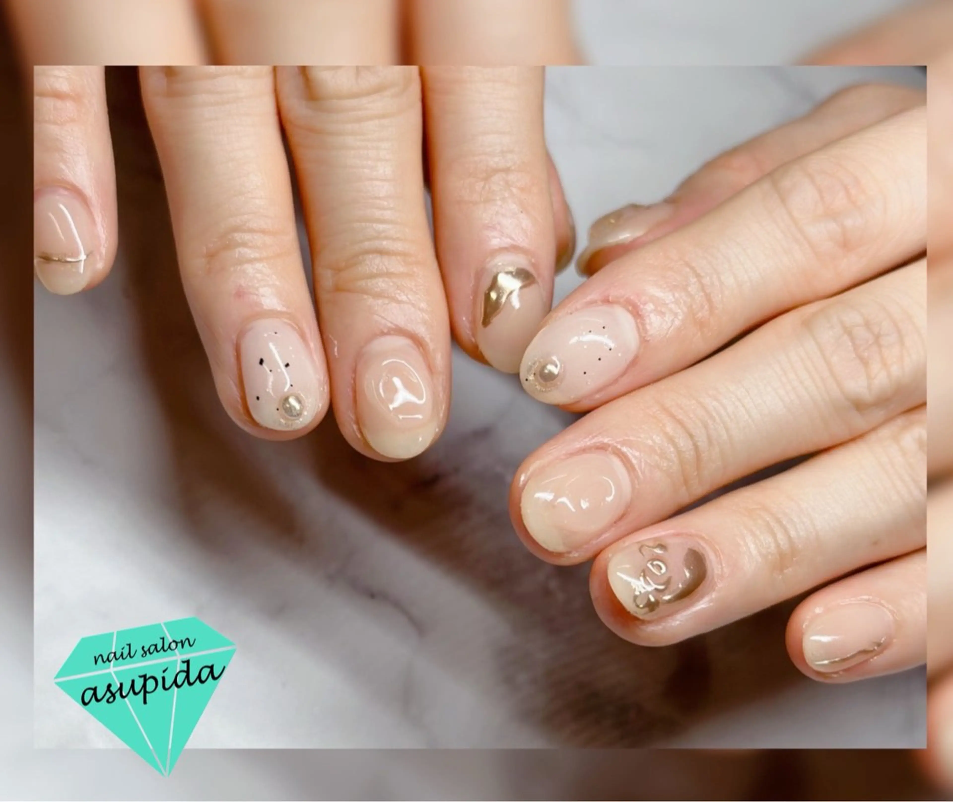 ネイル ハンドネイル nailsalon asupida所属・nail salon asupidaのネイルデザイン