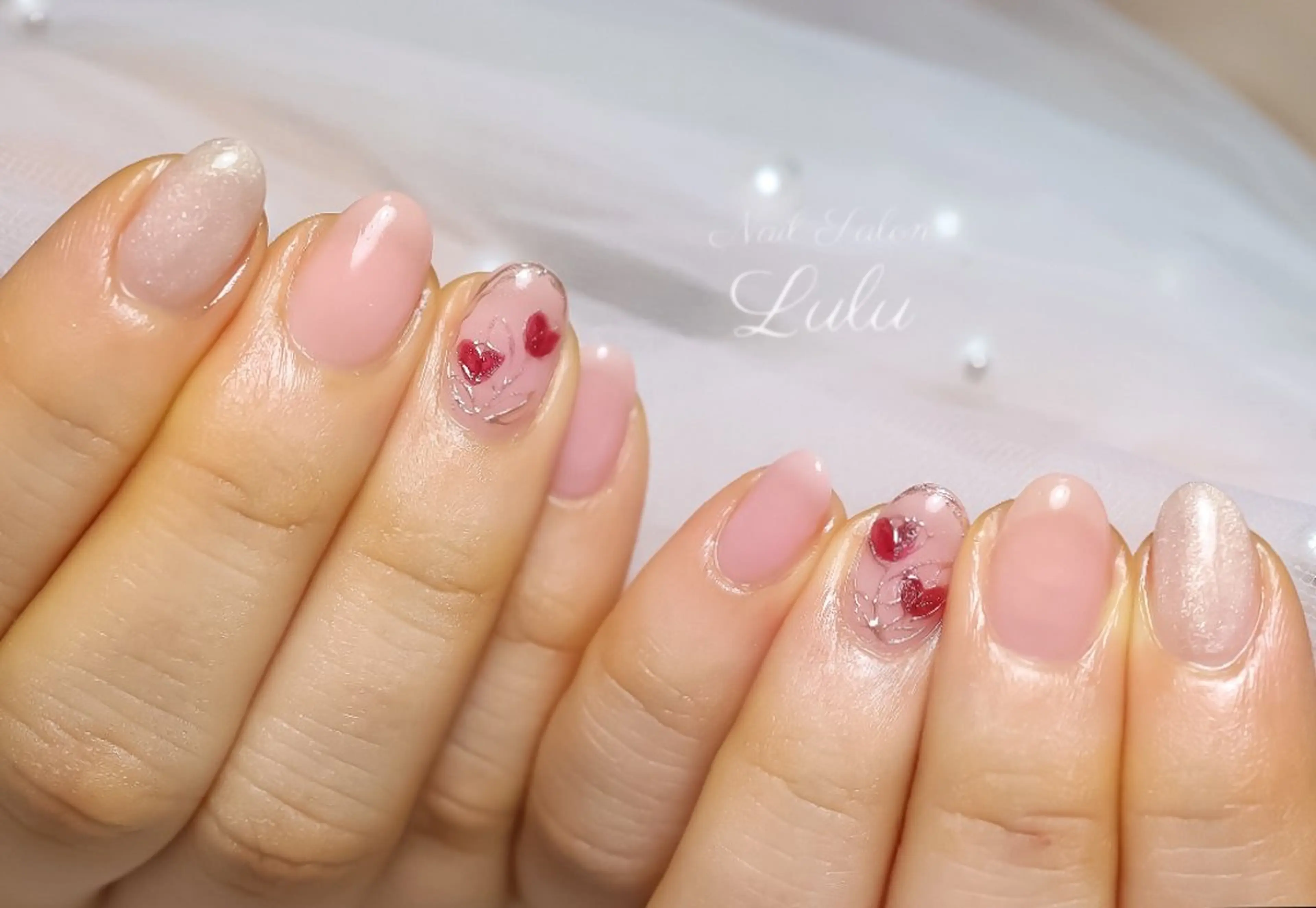 ネイル ハンドネイル Lulu nail salon 南堀江店所属・西村 あやかのネイルデザイン