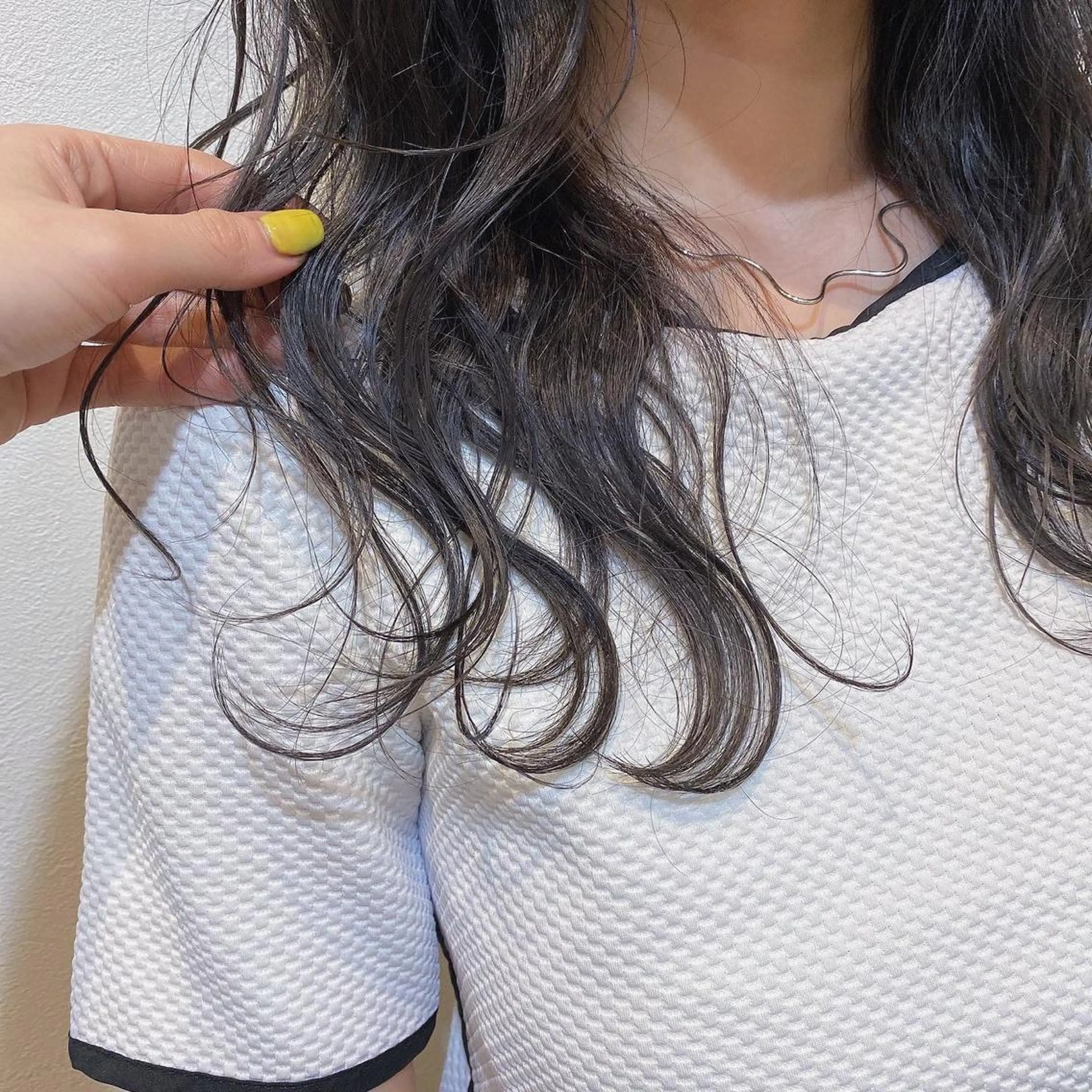 ロング カラー カット ヘアカラー 畑中 愛梨のヘアスタイル