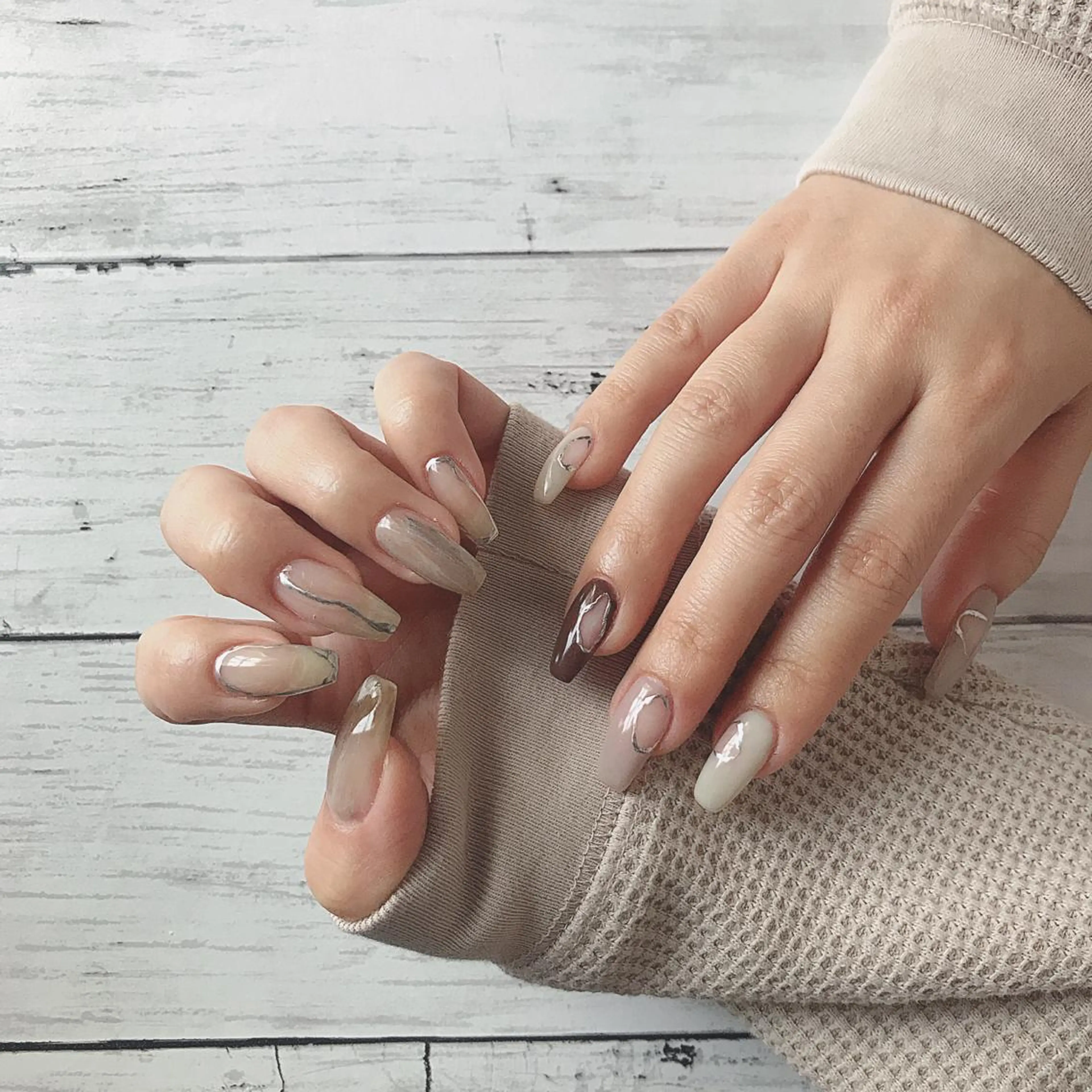 ネイル Allure小山店 後藤文香のネイルデザイン