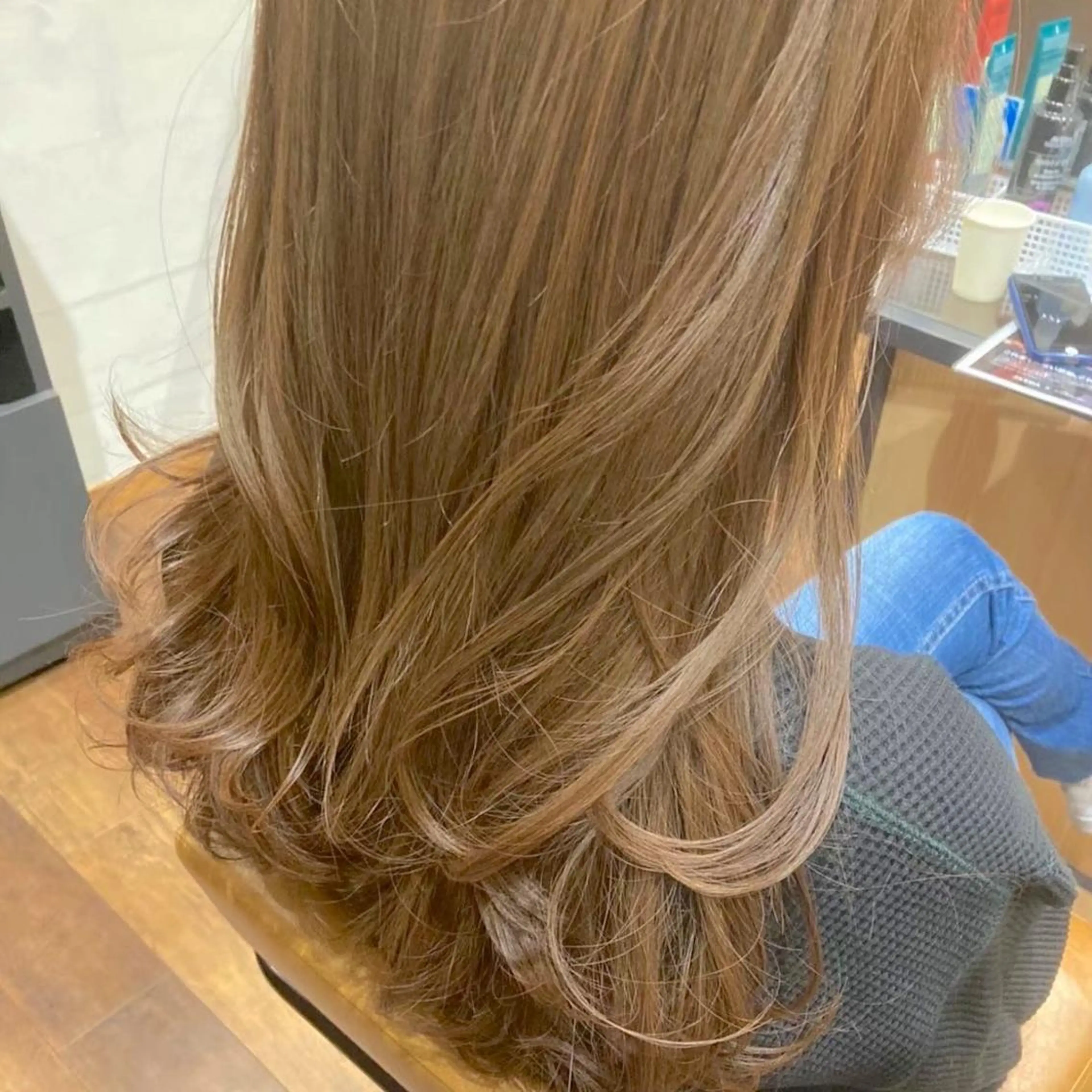 ロング カラー ヘアアレンジ 【モデル募集】貝沼 しおんのヘアスタイル