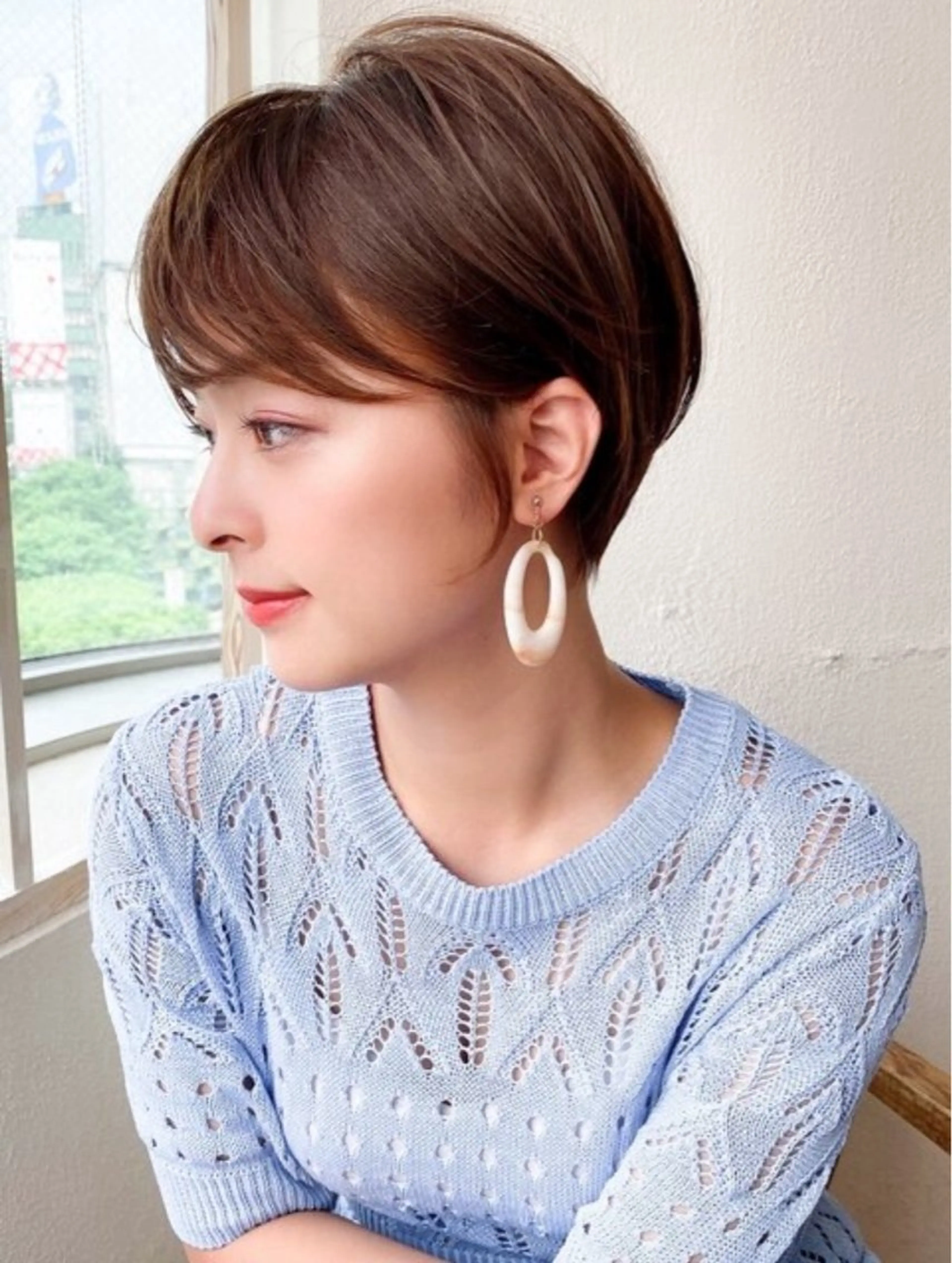 ショート カラー afloatkobe所属・美髪/髪質改善 川口凌弥のヘアスタイル