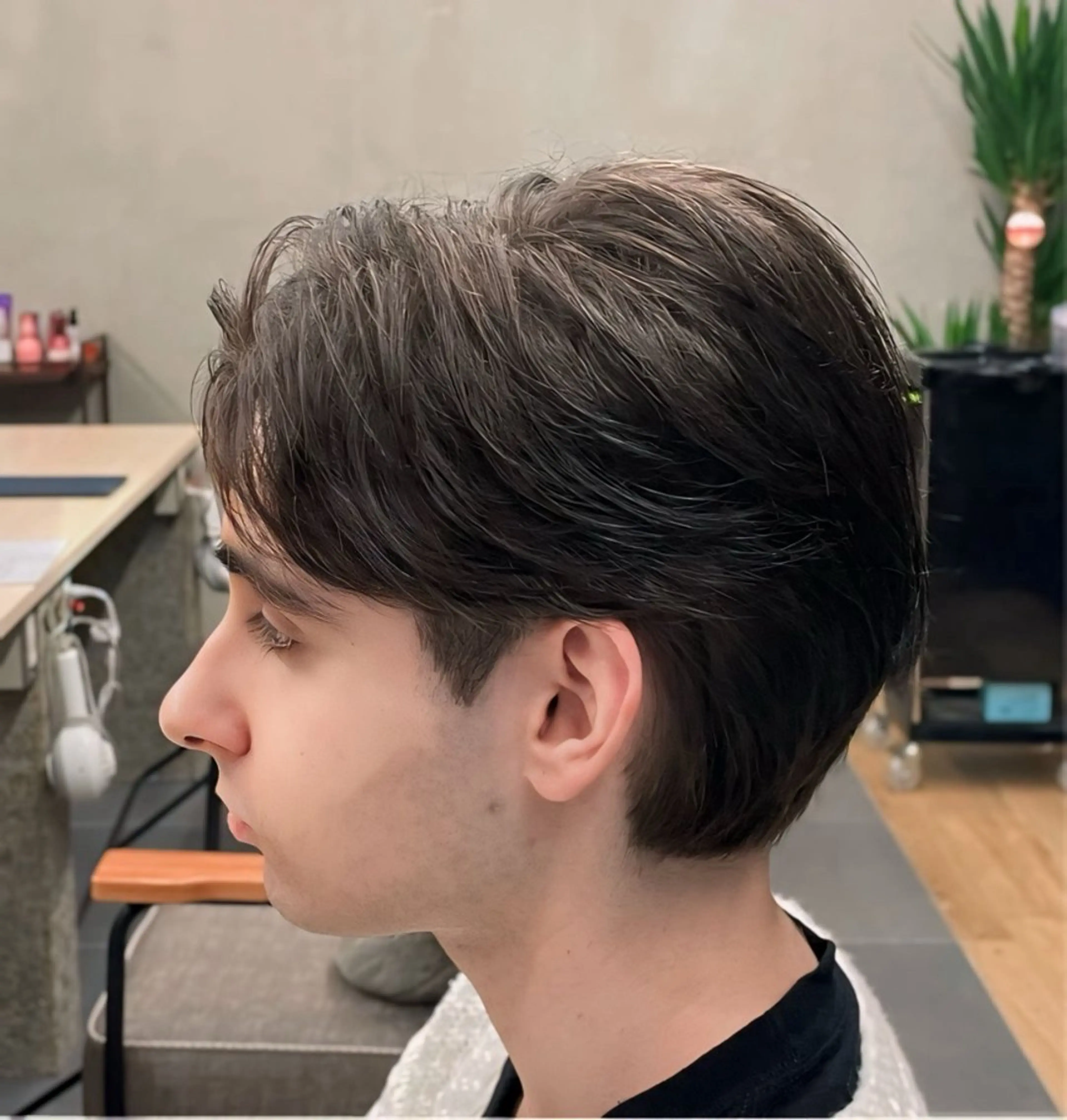メンズ カット ヘアセット 遠藤 健登のヘアスタイル
