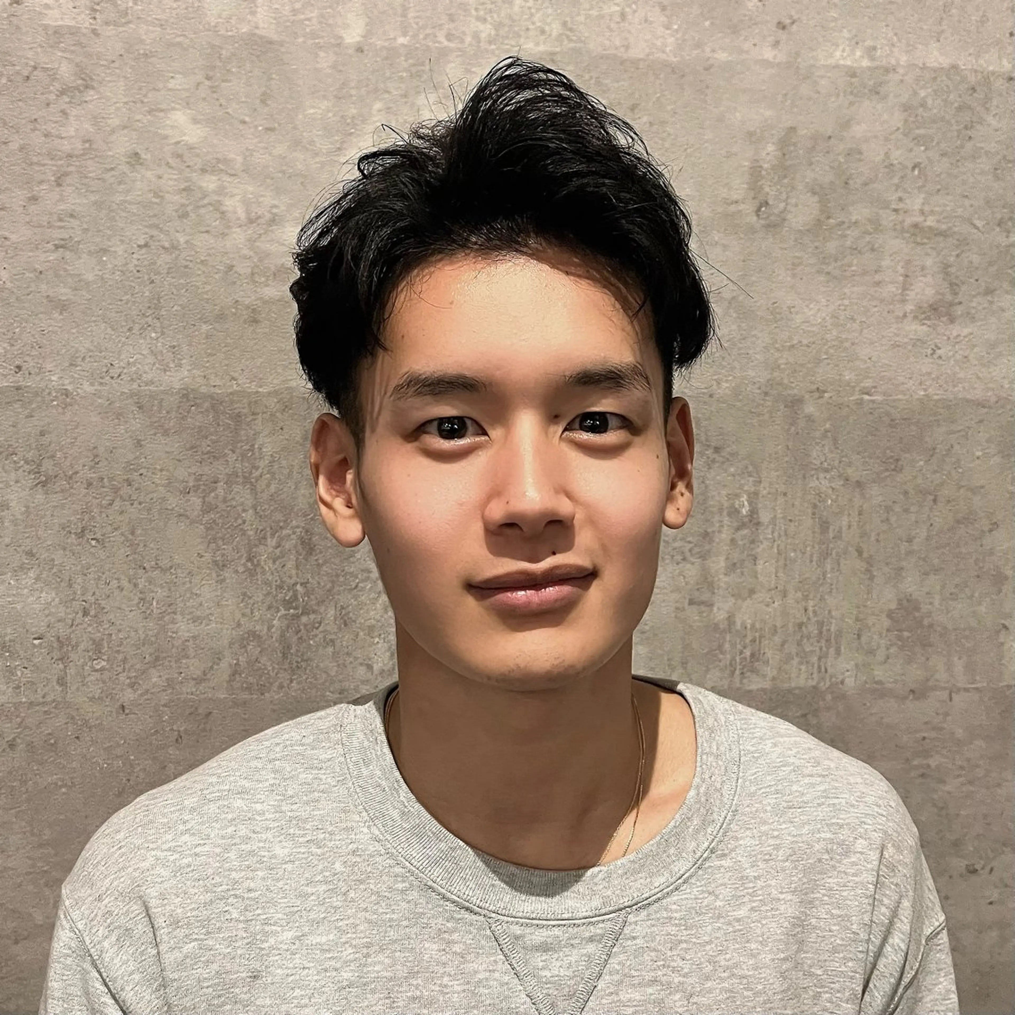 カラー パーマ メンズ カット 早川 翔夢のヘアスタイル