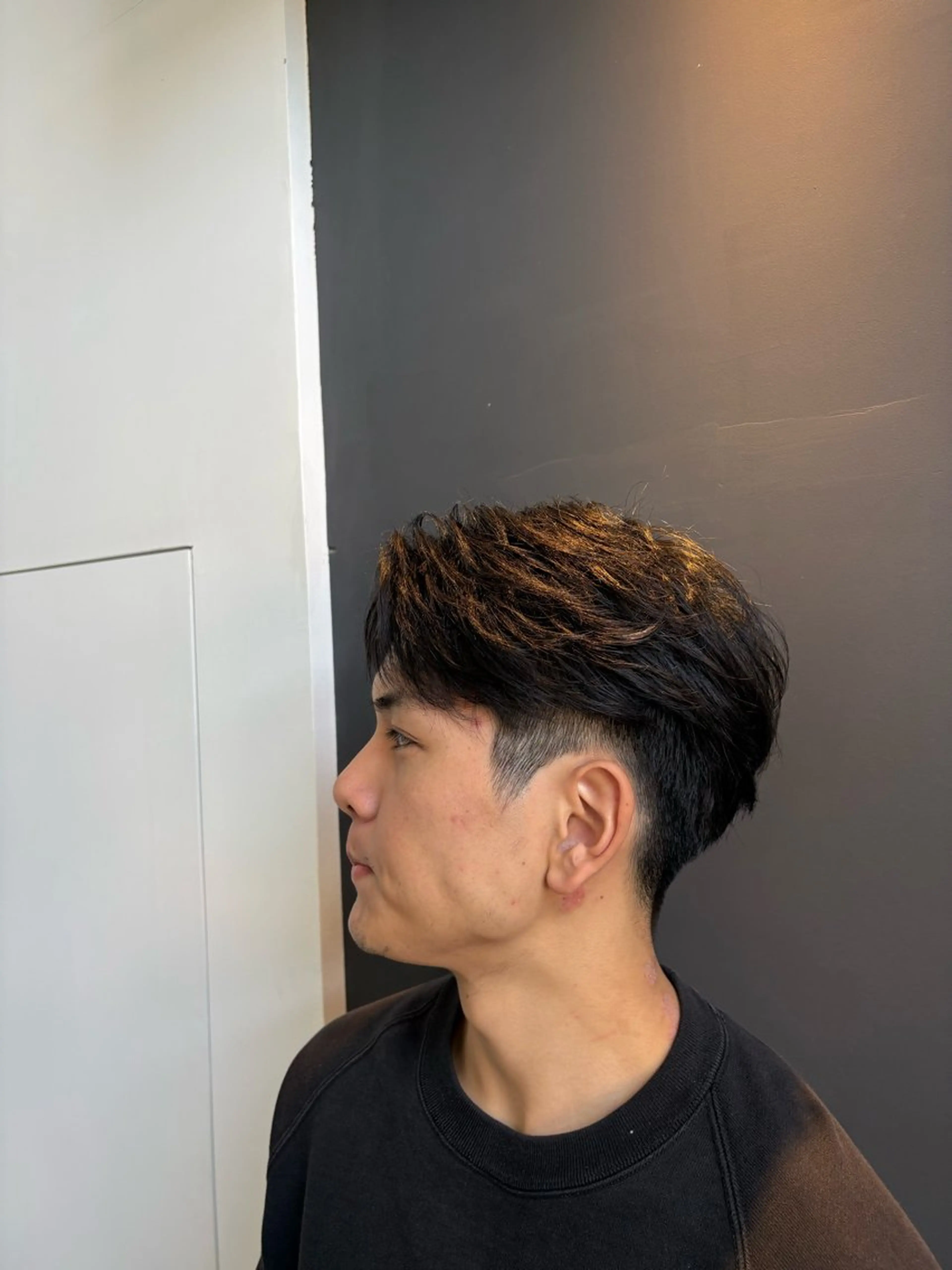 メンズ マッシュ LATTE 伊勢崎所属・金子 巧のヘアスタイル