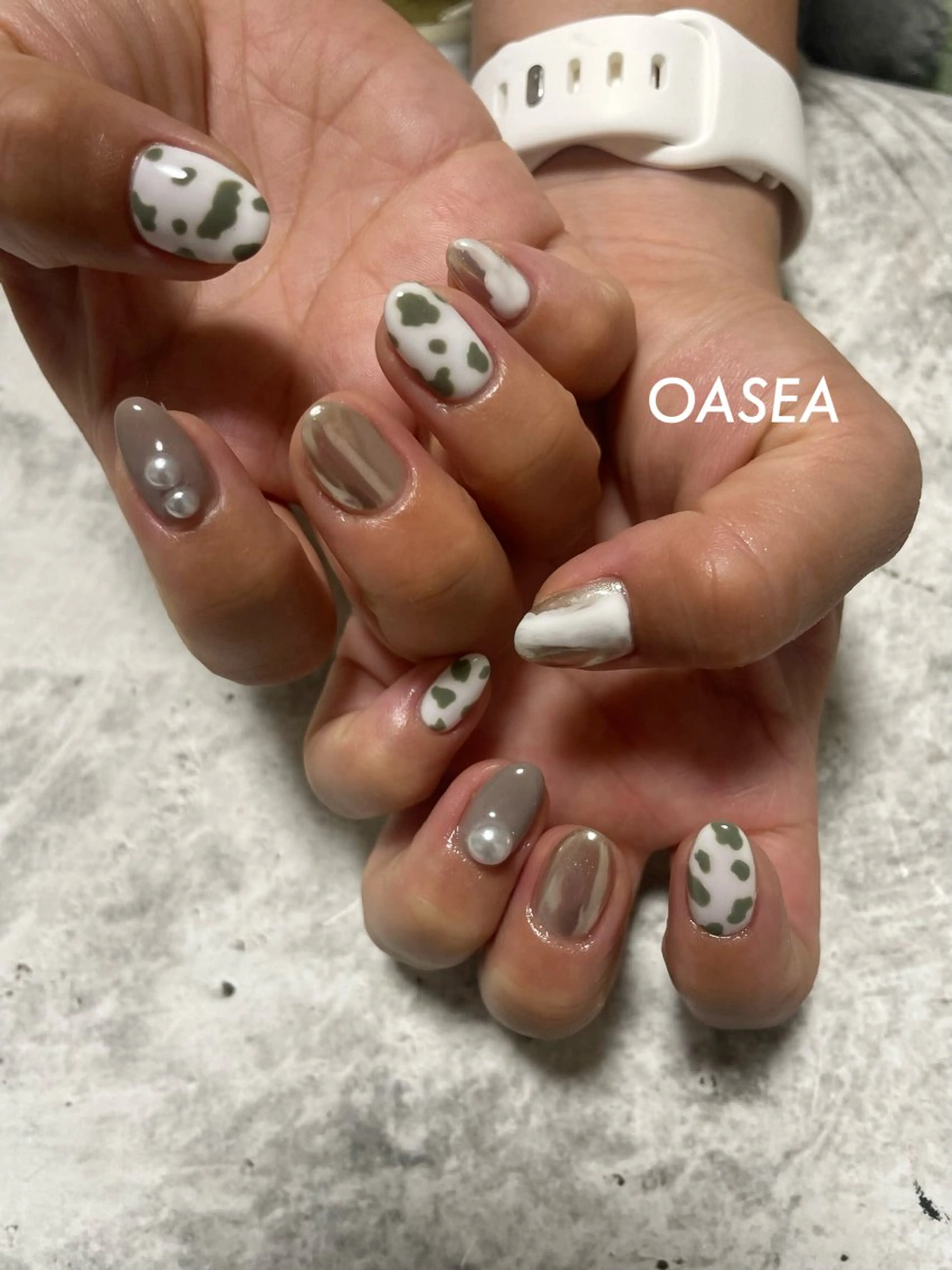 ネイル ハンドネイル 🌞💜 KAORI 🌴のネイルデザイン