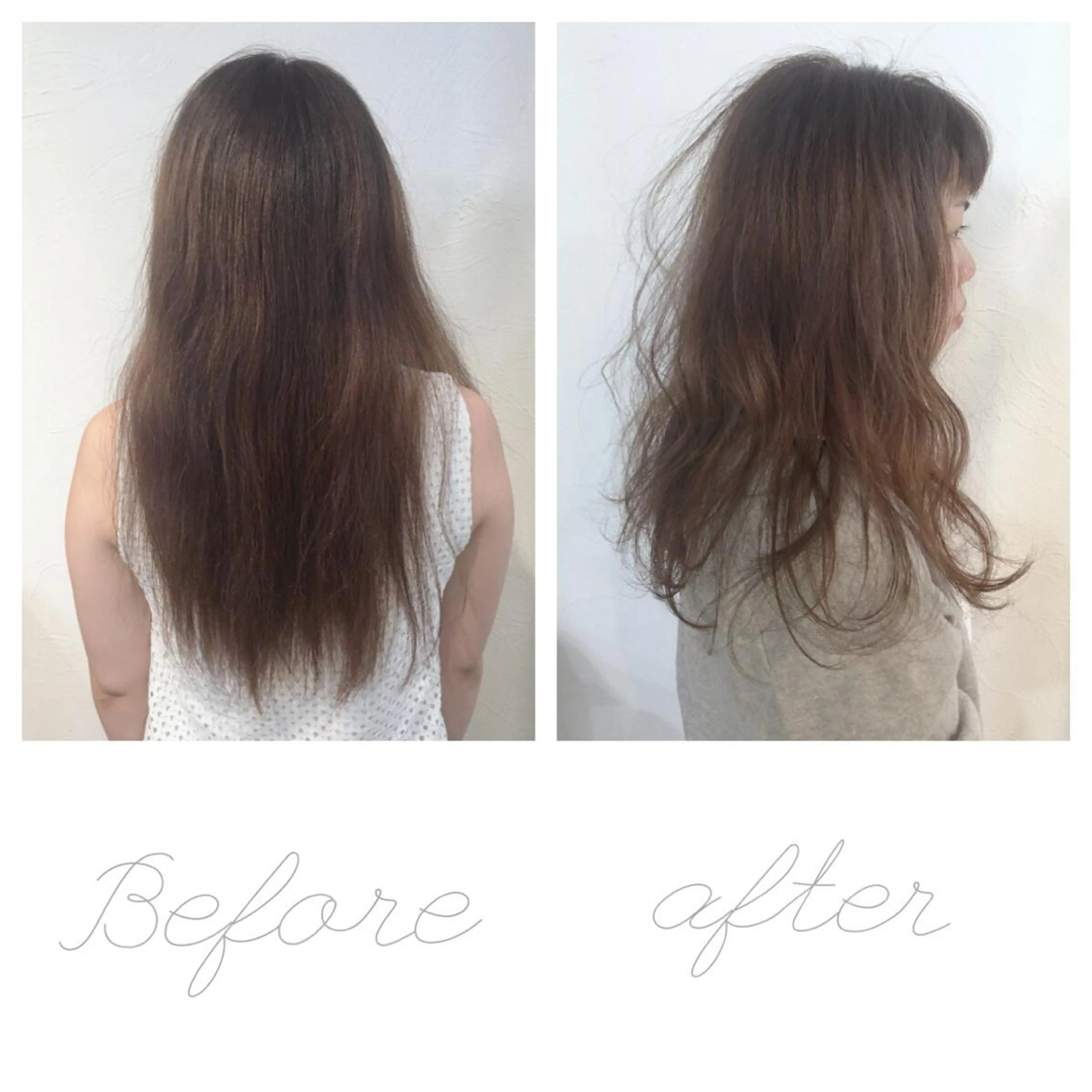 ロング レイヤーカット 【今だけブリーチ 限定価格💕】すみのヘアスタイル