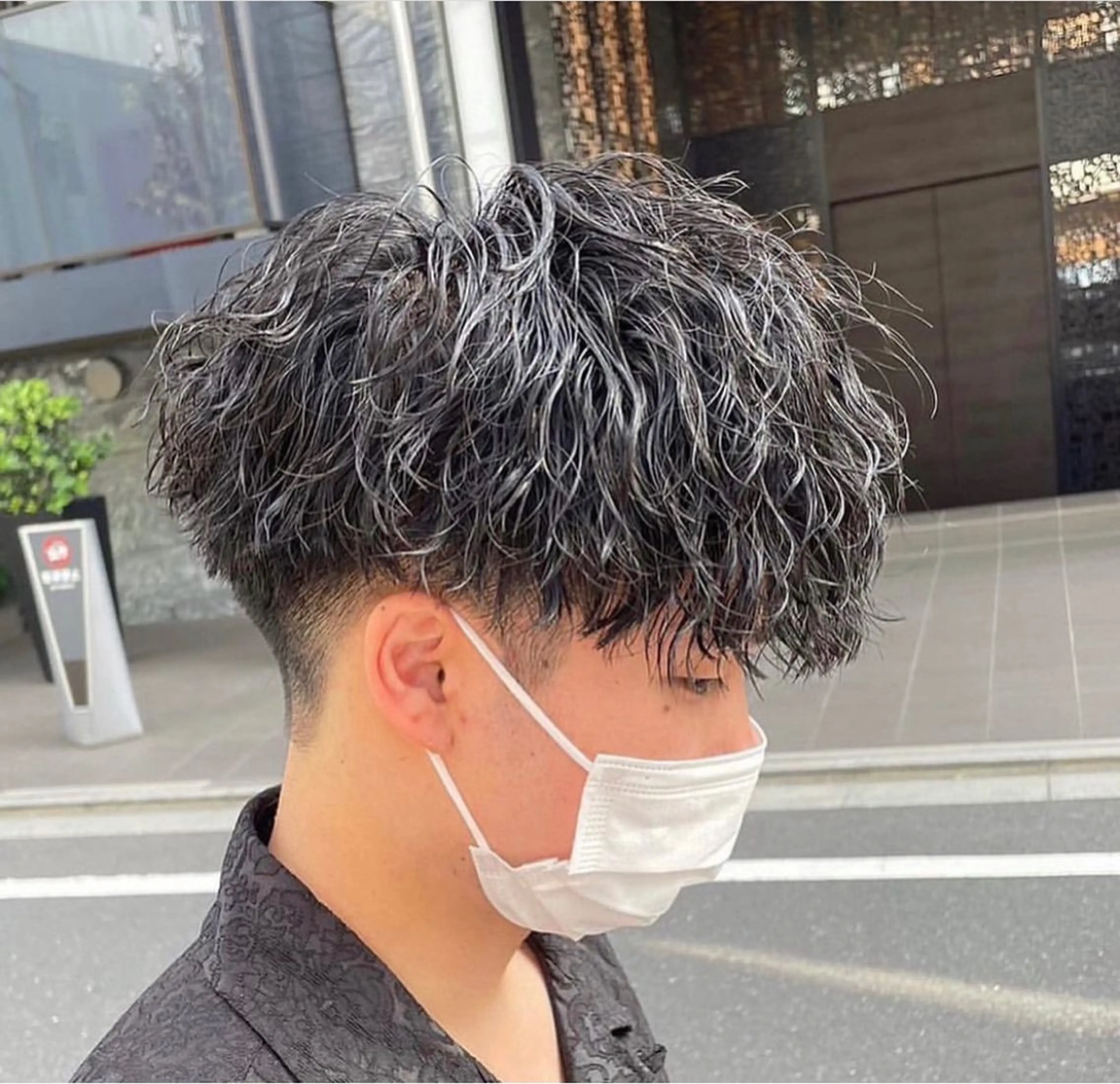 パーマ メンズ カット パーマ 🌟あゆ🌟 女子ウケスタイルのヘアスタイル