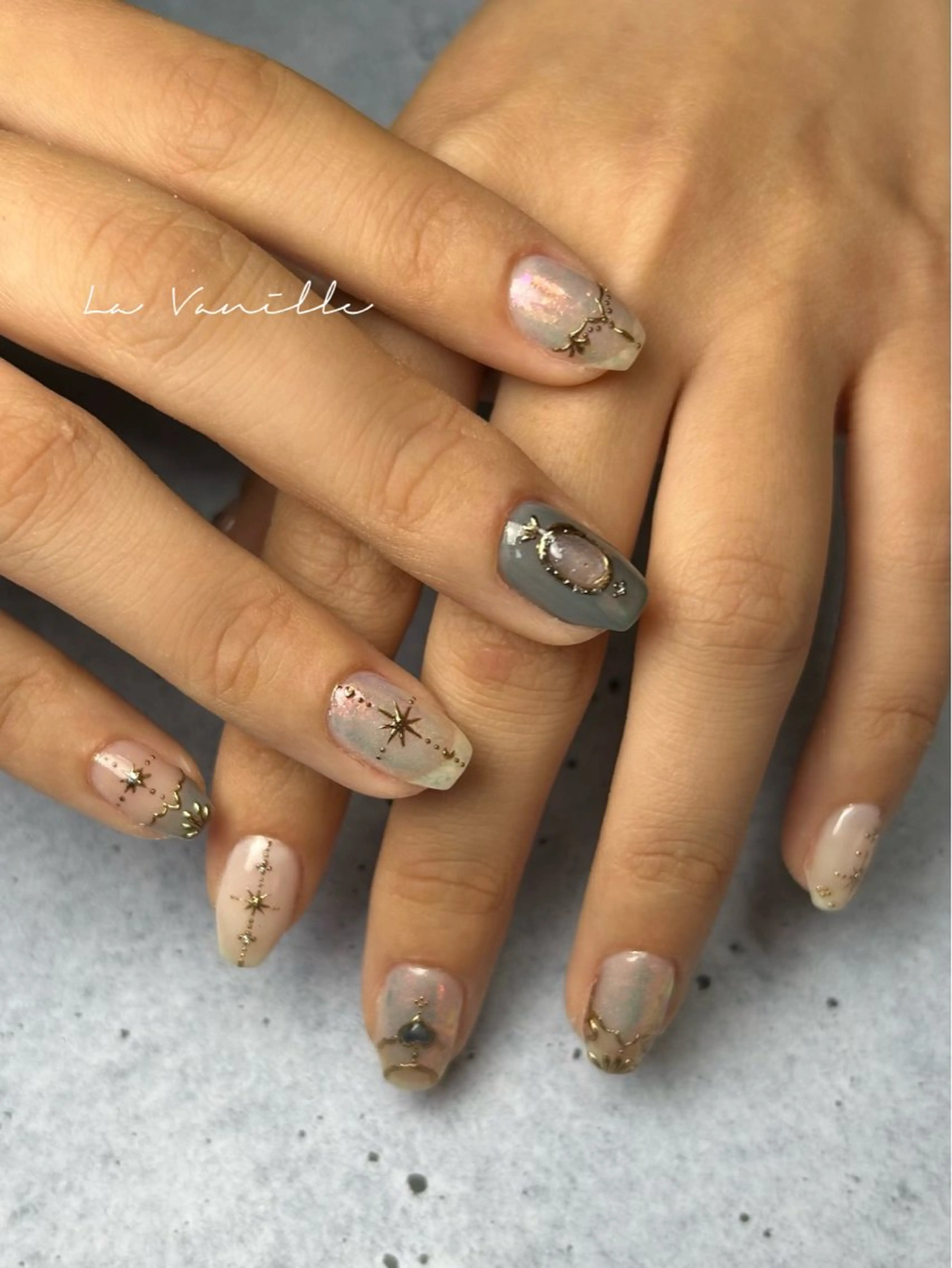 ネイル アートネイル La Vanille所属・LaVanille 🌵Senkoのネイルデザイン