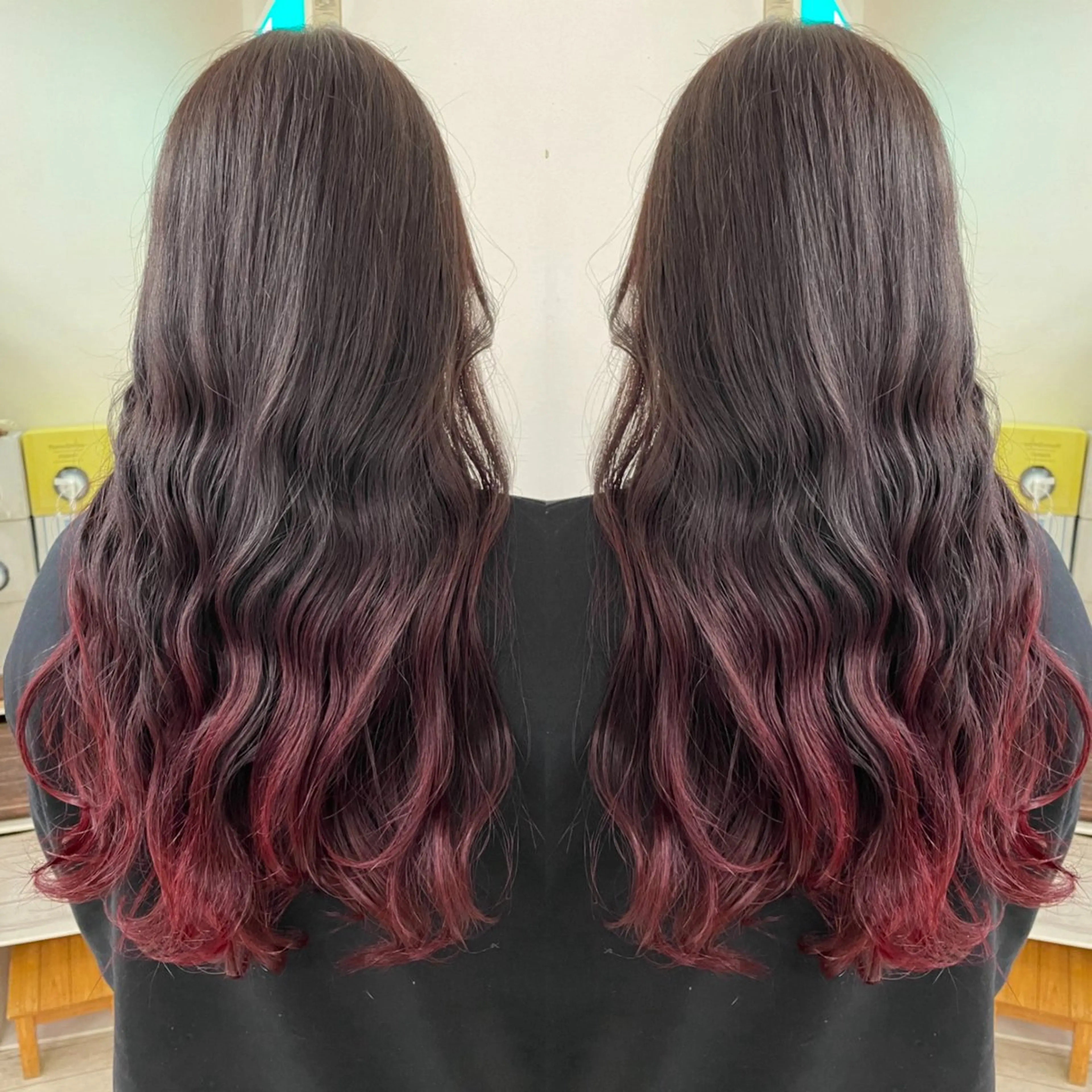 カラー グラデーションカラー bloomPremium所属・岡山美容院bloom HONOKAのヘアスタイル