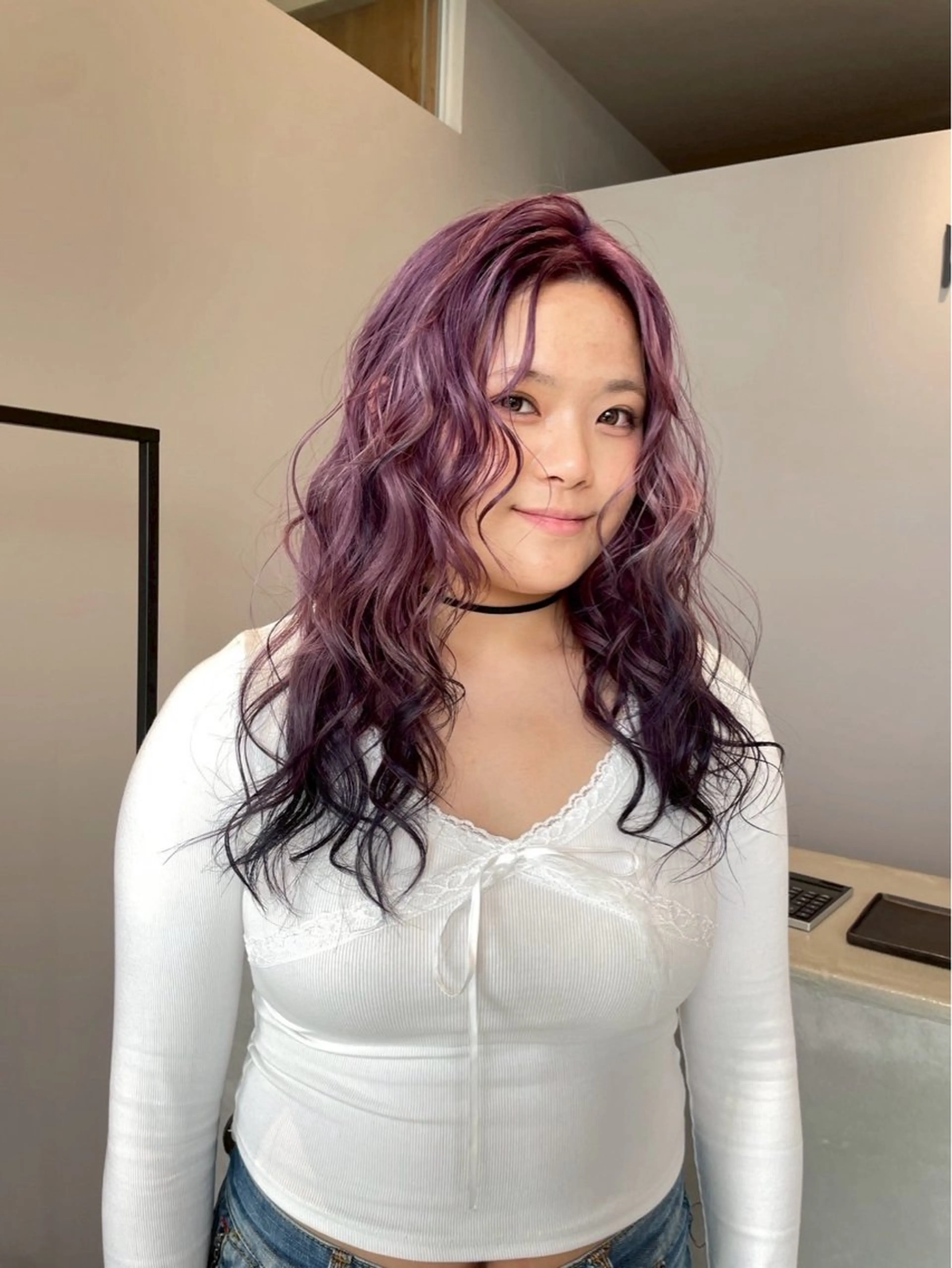 ロング カラー niil所属・miyu /niilのヘアスタイル