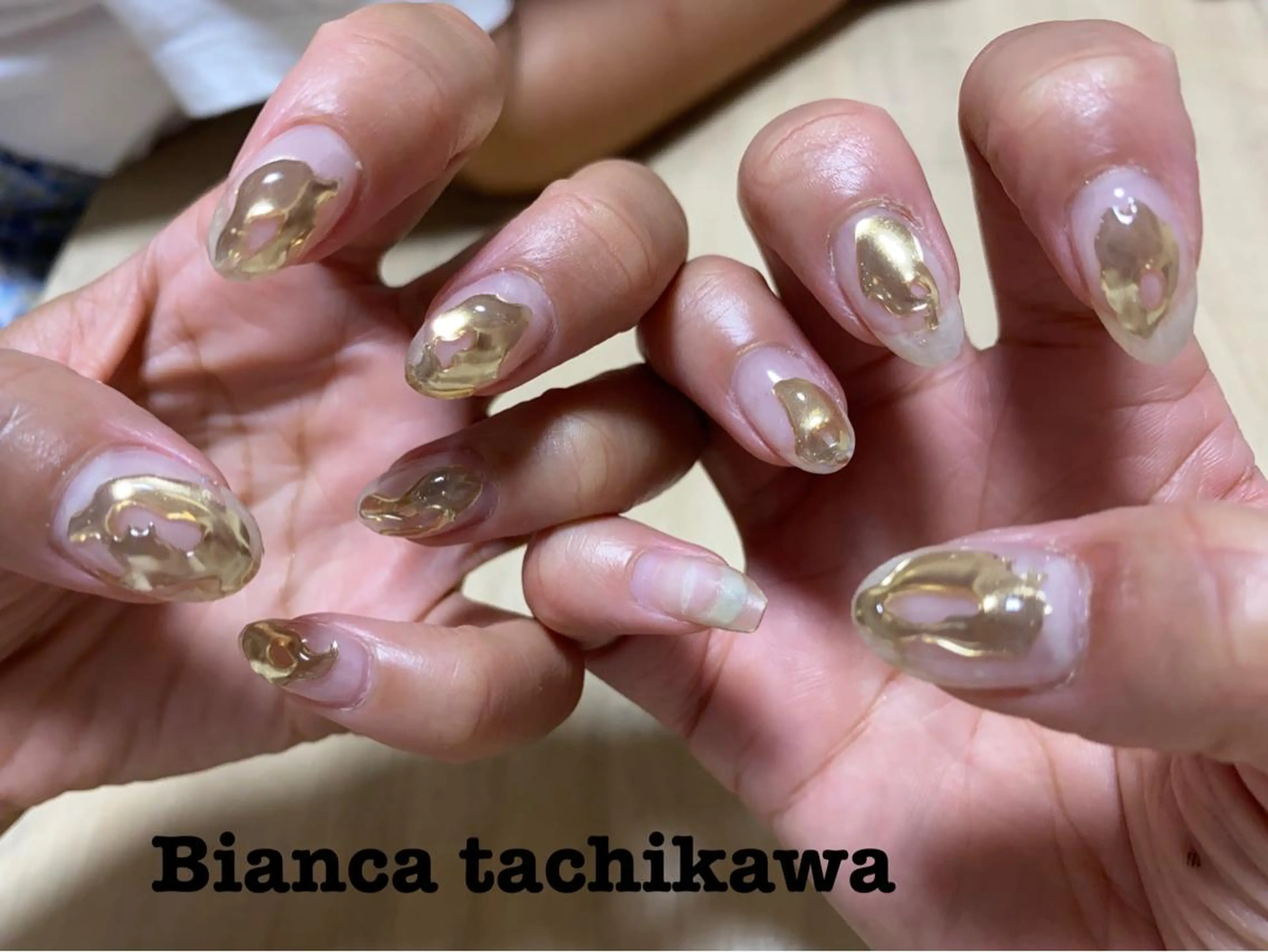 ネイル Bianca 立川店 小川のネイルデザイン
