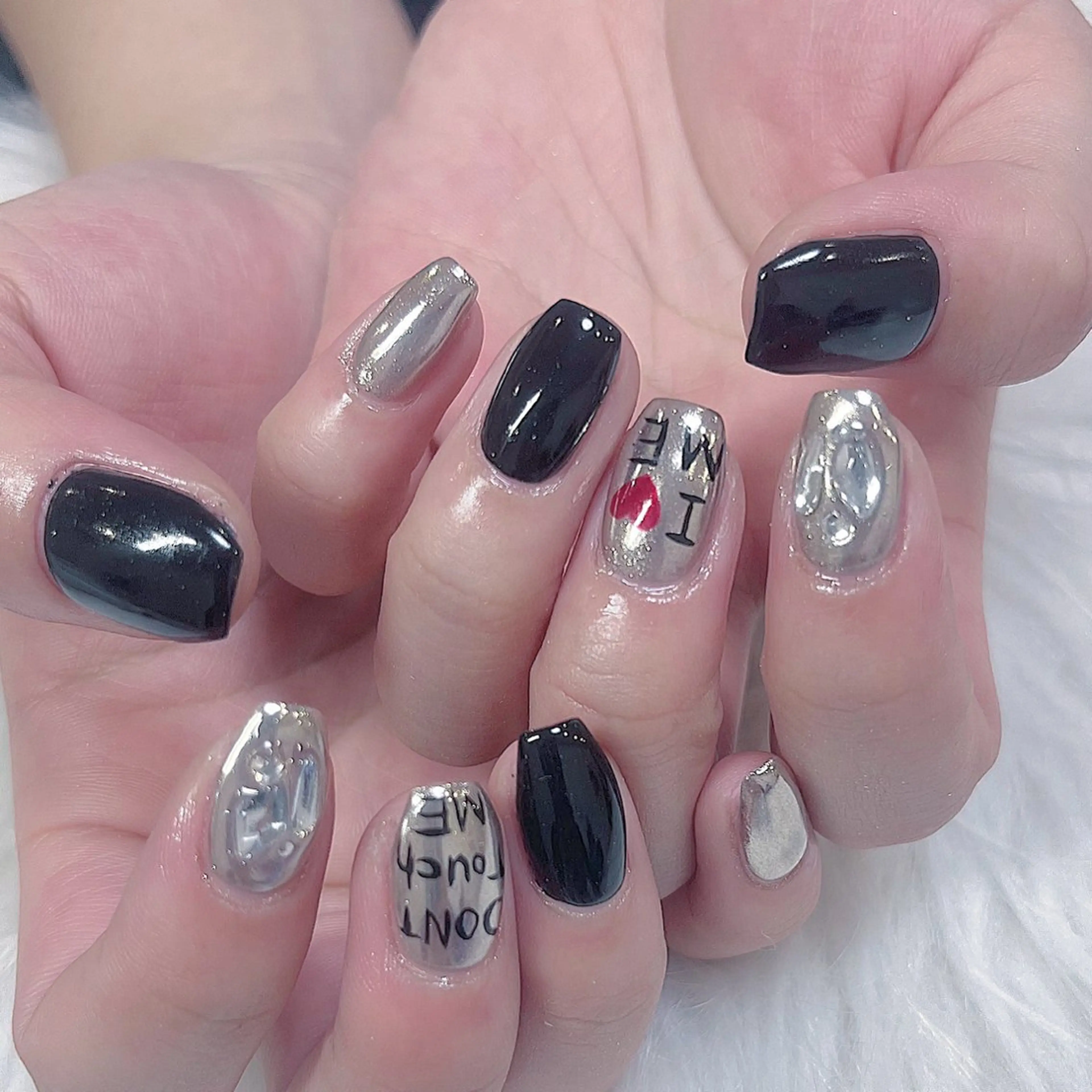 ネイル ハンドネイル Maya 🧊🫧‪のネイルデザイン