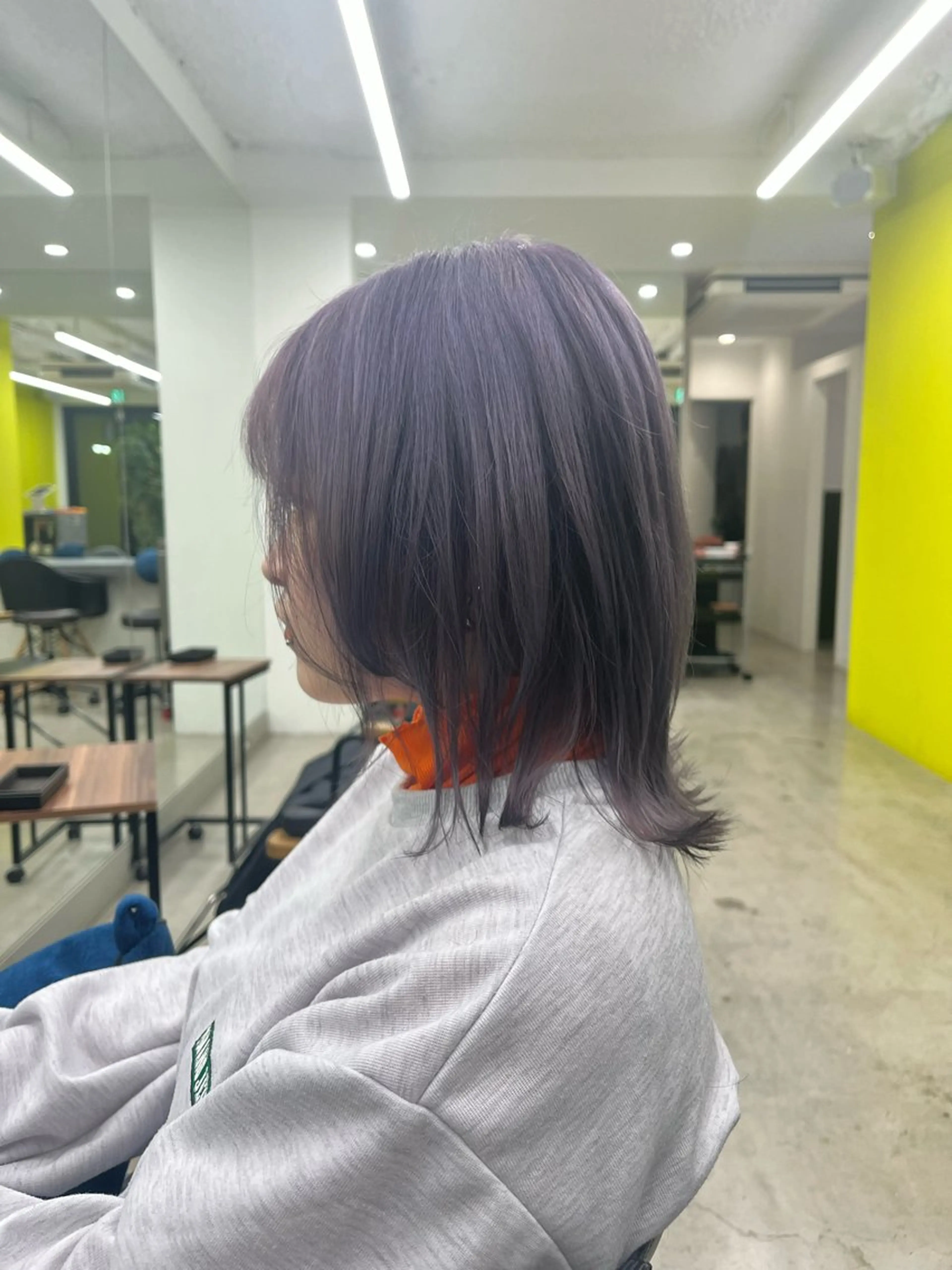 カラー アッシュ ハイトーンカラー ヘアカラー fika所属・鈴木 ちさきのヘアスタイル