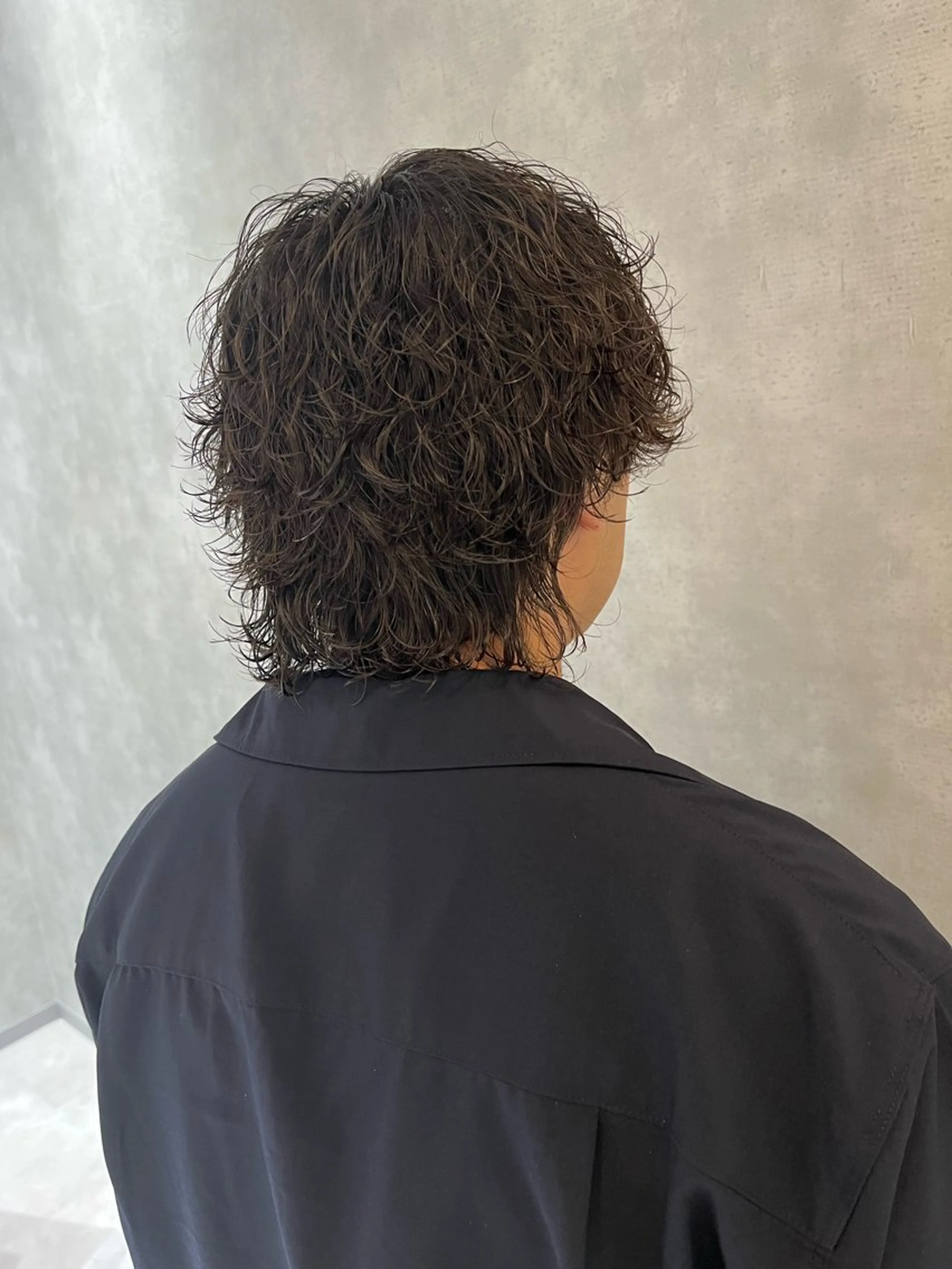 ミディアム パーマ メンズ パーマ率80%【齋藤 悠斗】のヘアスタイル