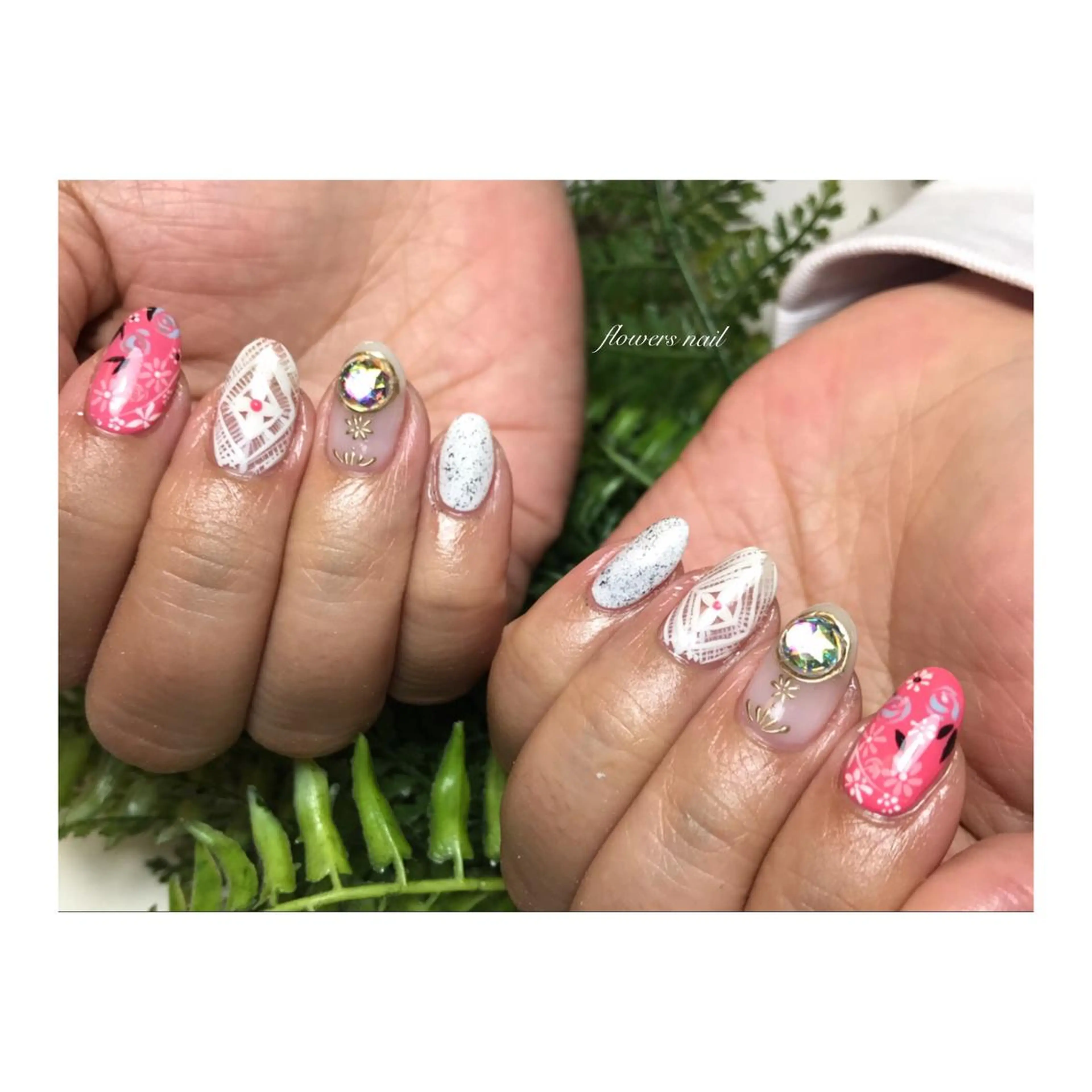 ネイル フラワーネイル flowers nailのネイルデザイン
