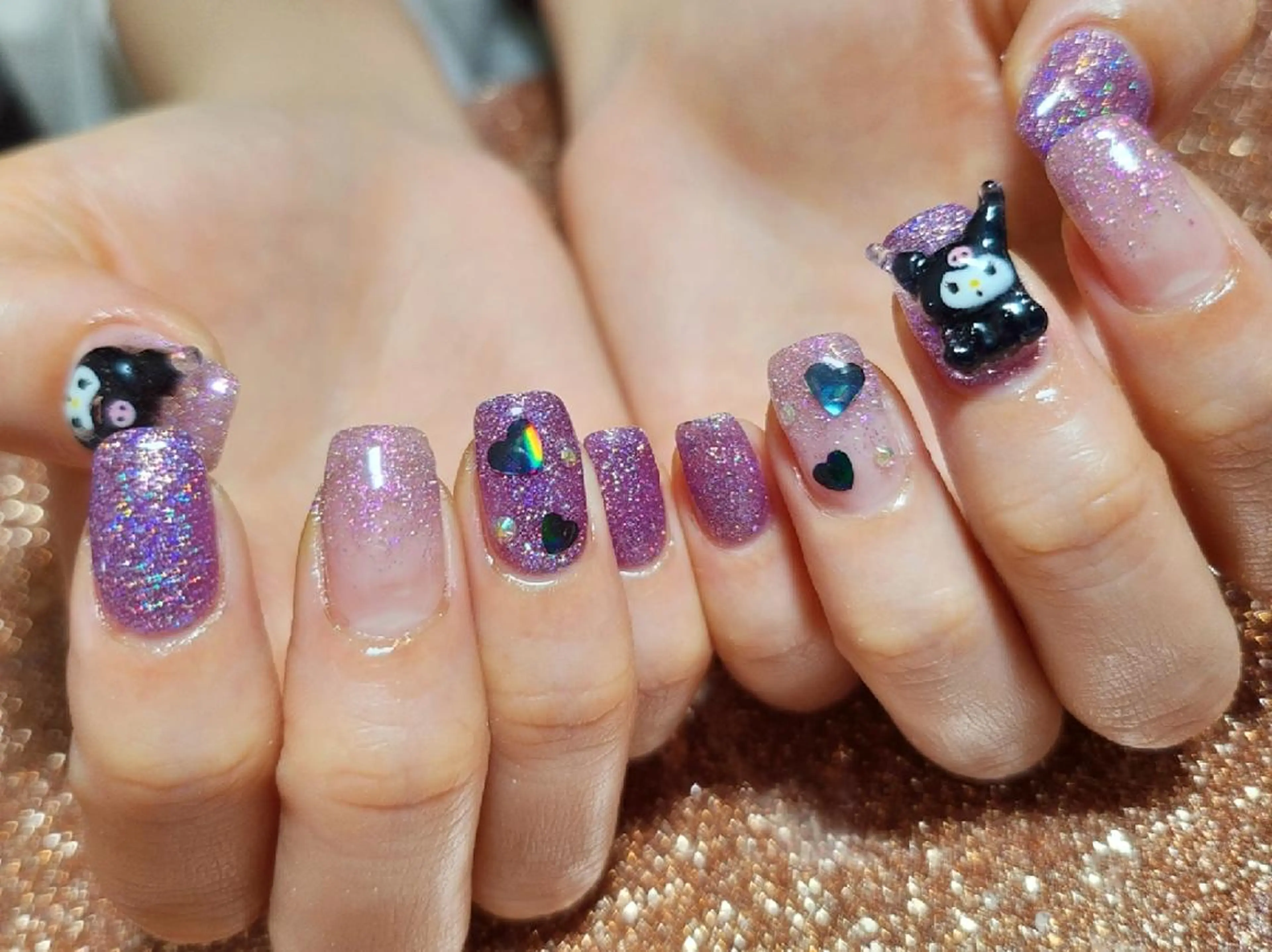 ネイル ハンドネイル 💜bora .のネイルデザイン