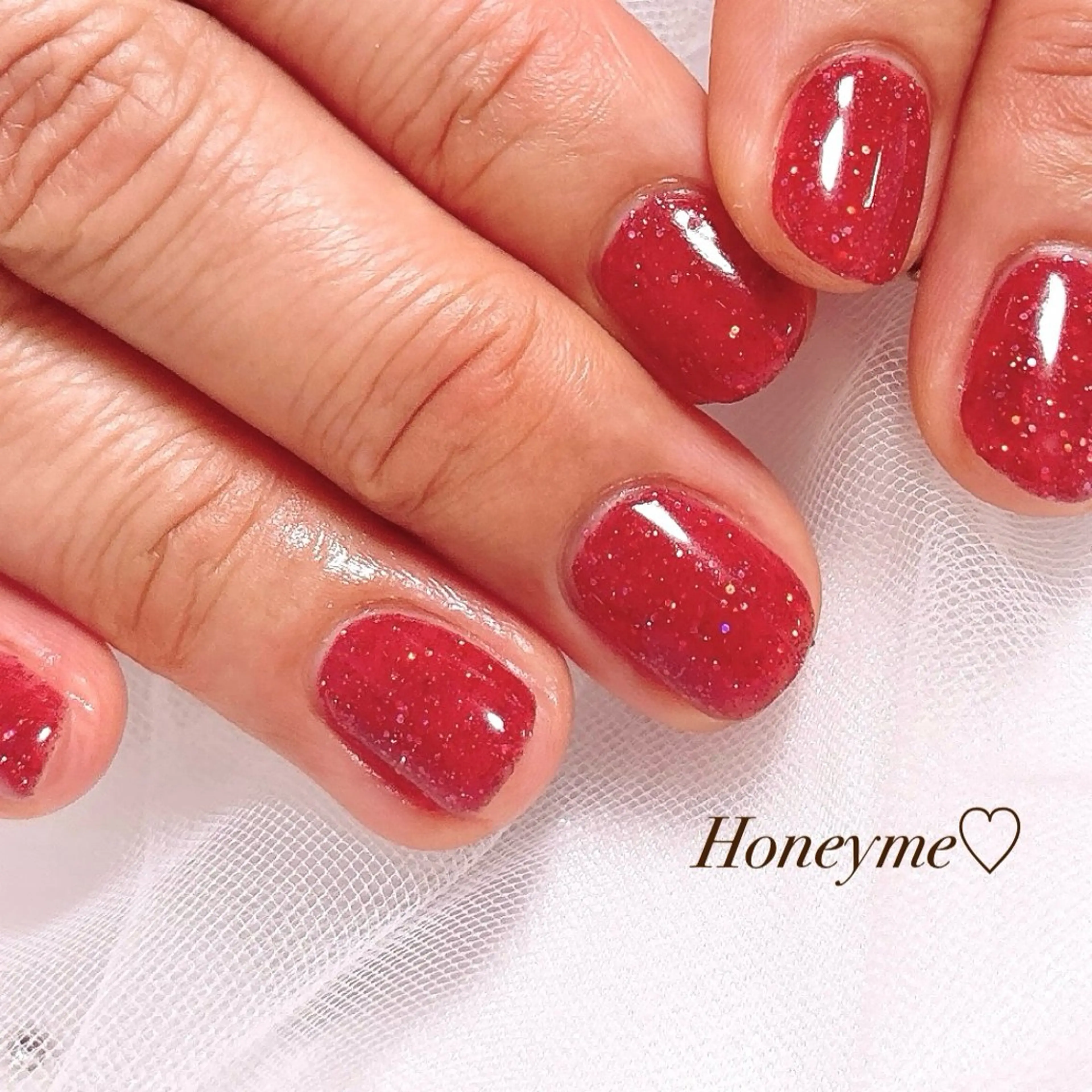 ネイル ハンドネイル nailsalon Honeyme所属・Honey me ❁⃘*.ﾟのネイルデザイン