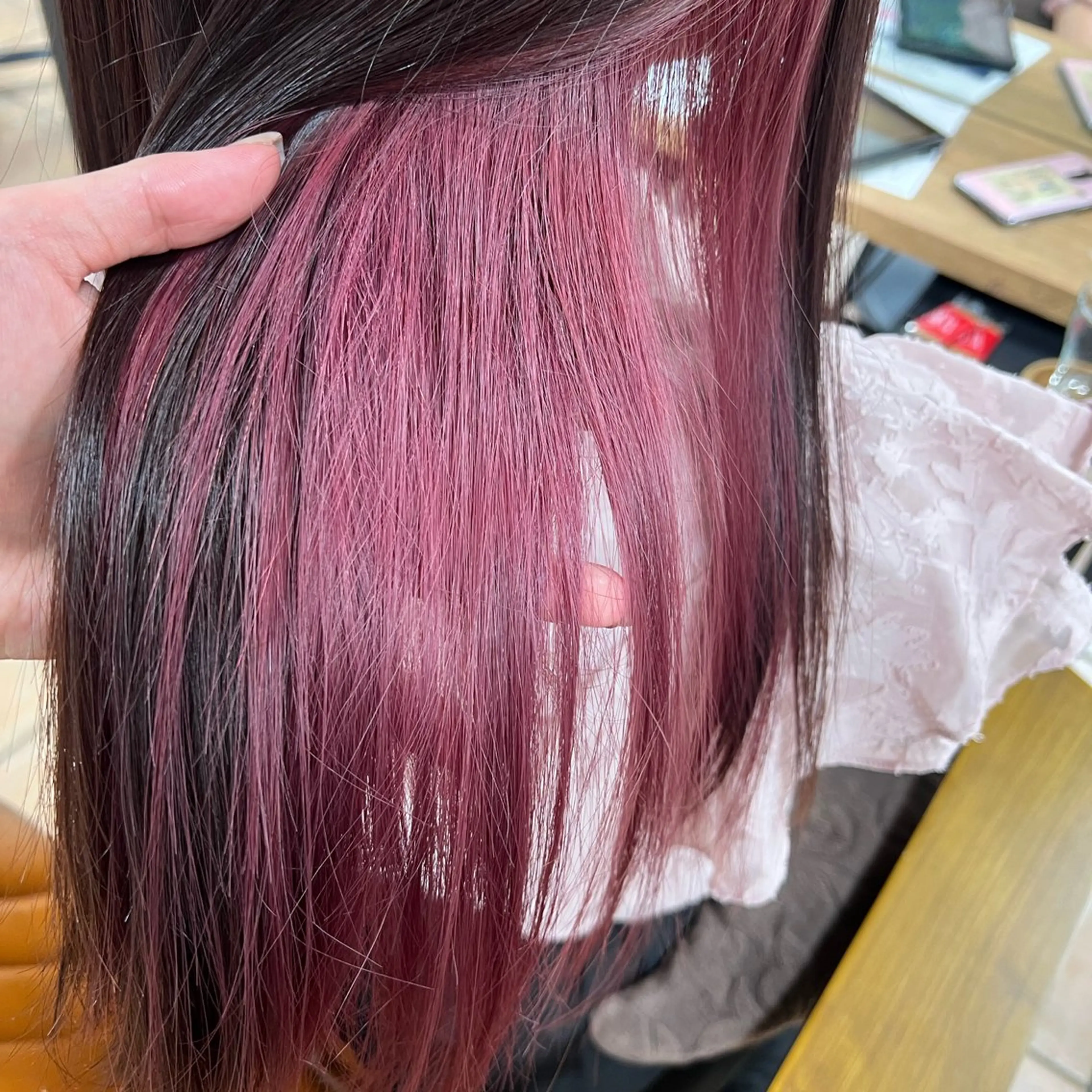 カラー ピンクカラー plaatje 橋本店所属・plaatje🌿 moeのヘアスタイル