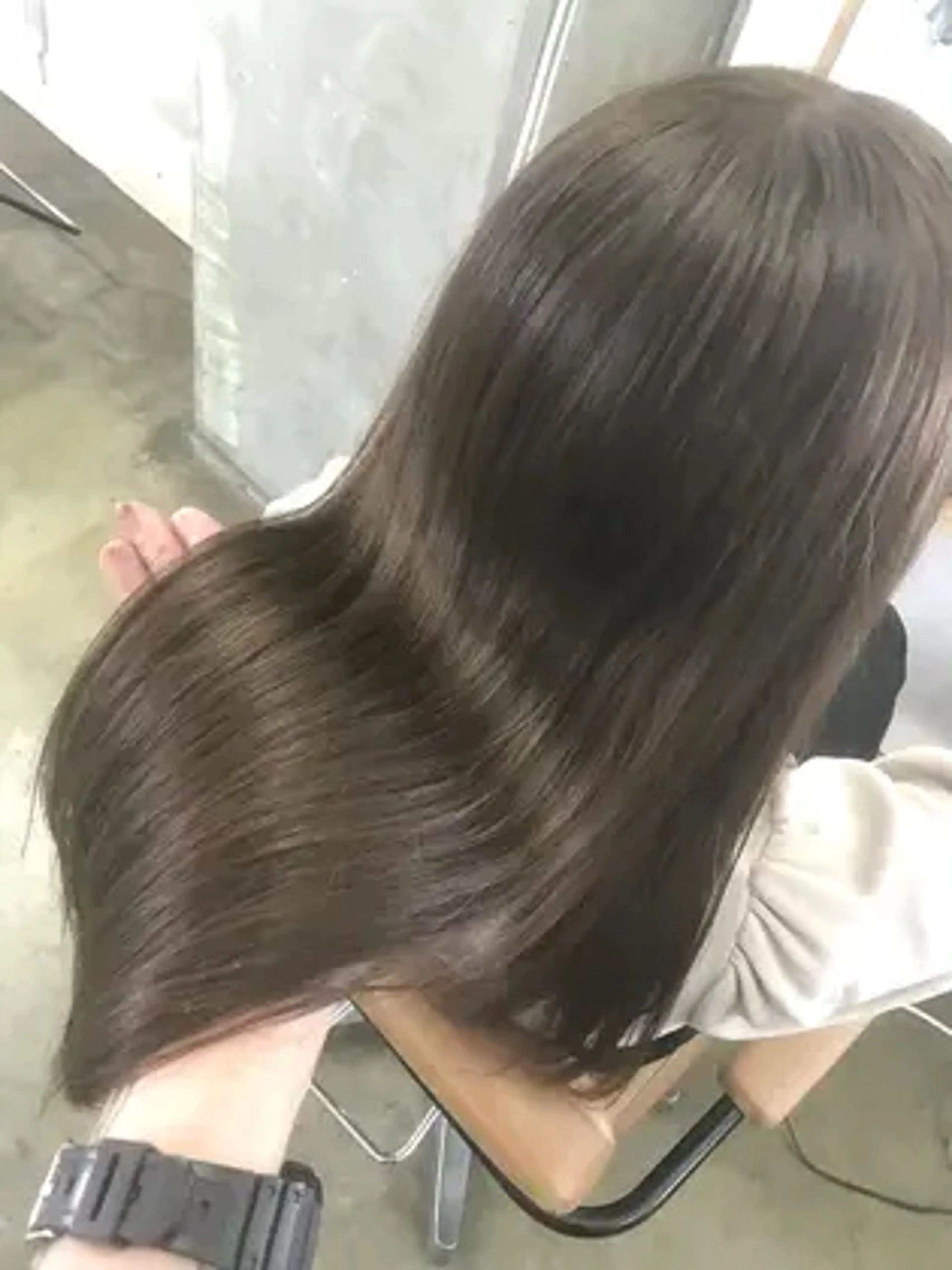 ロング ヘアカラー 縮毛矯正 艶感と髪質改善 sotaのヘアスタイル
