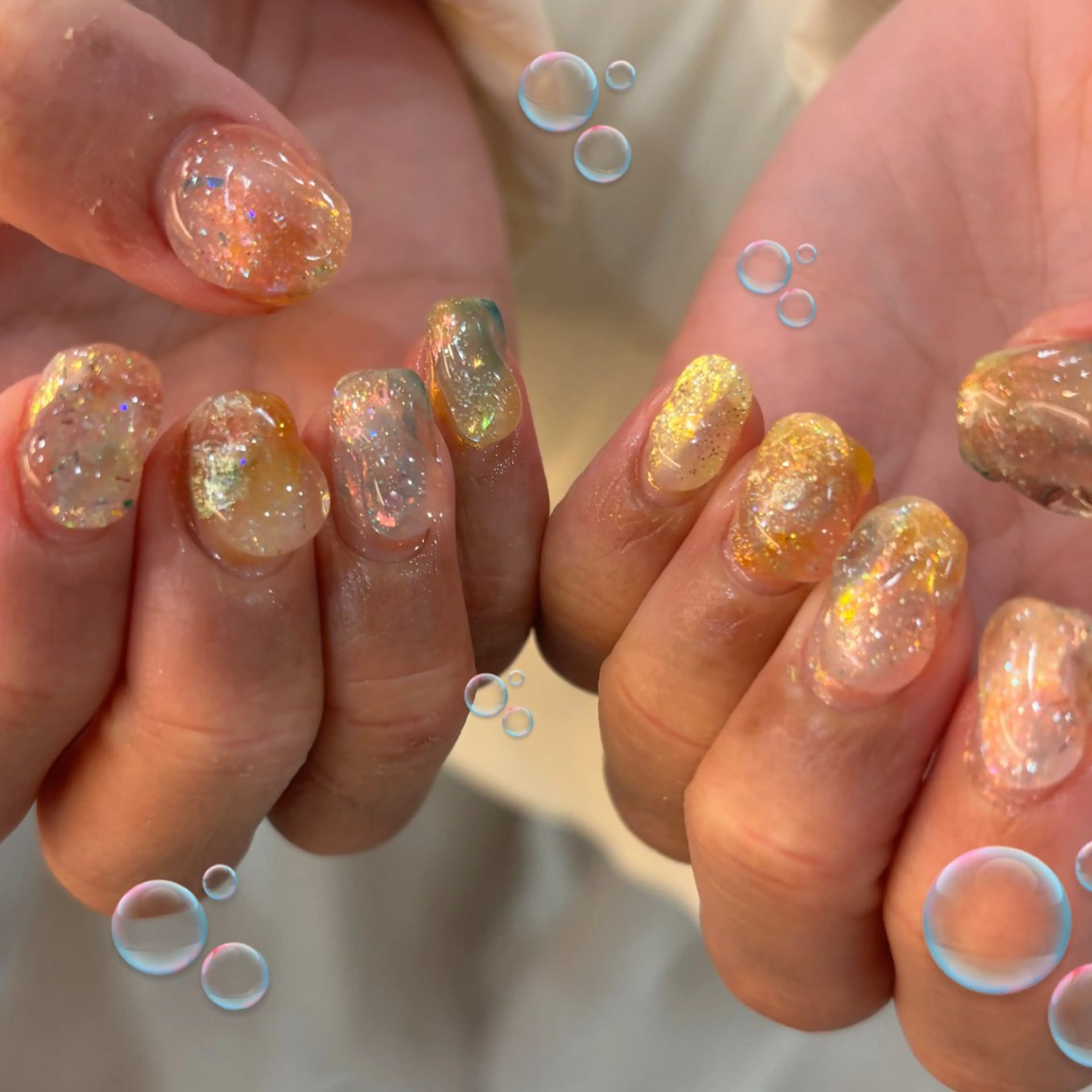 ネイル ハンドネイル フットネイル 栗田 ゆう子のネイルデザイン