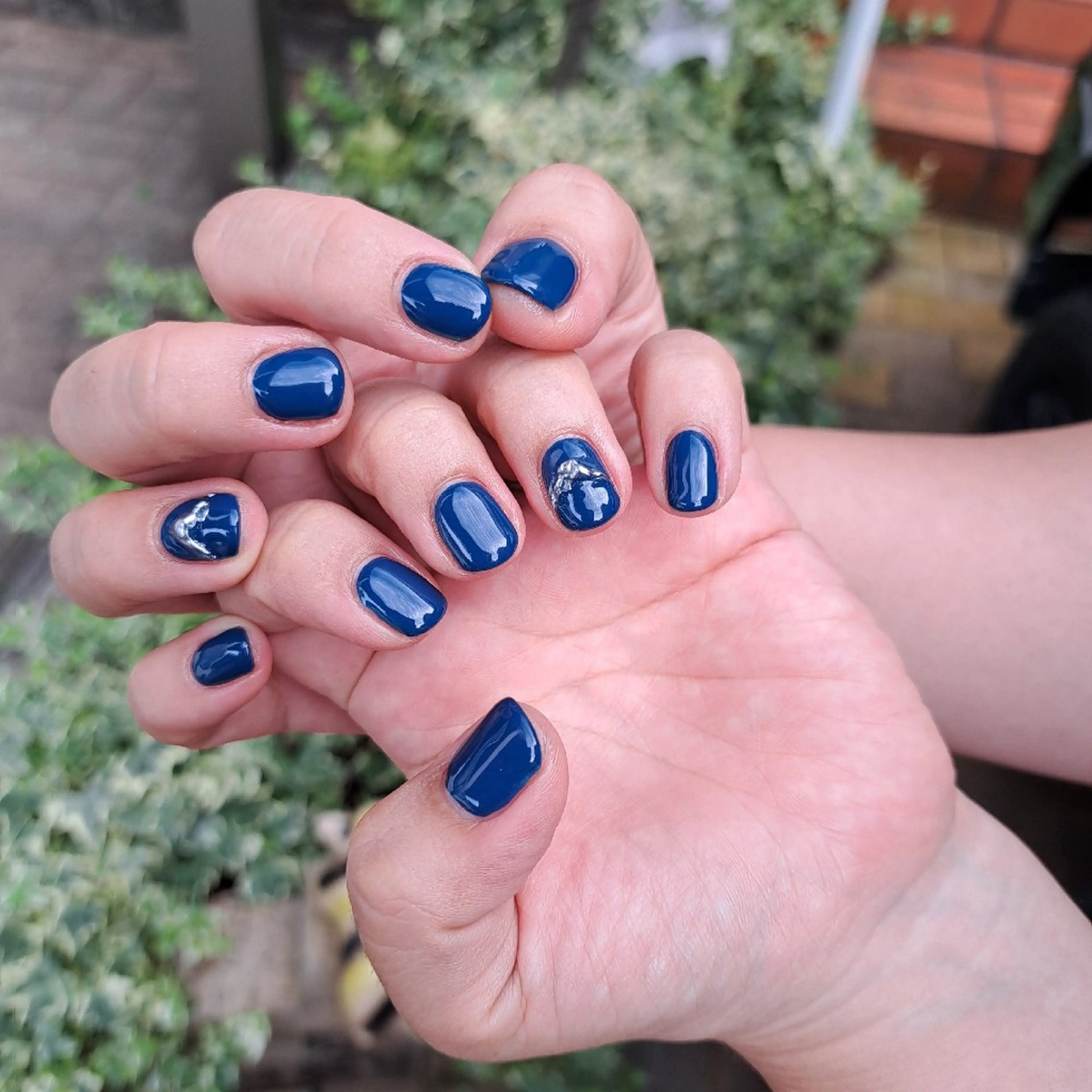 ネイル シンプルネイル HAYASHI  Nのネイルデザイン