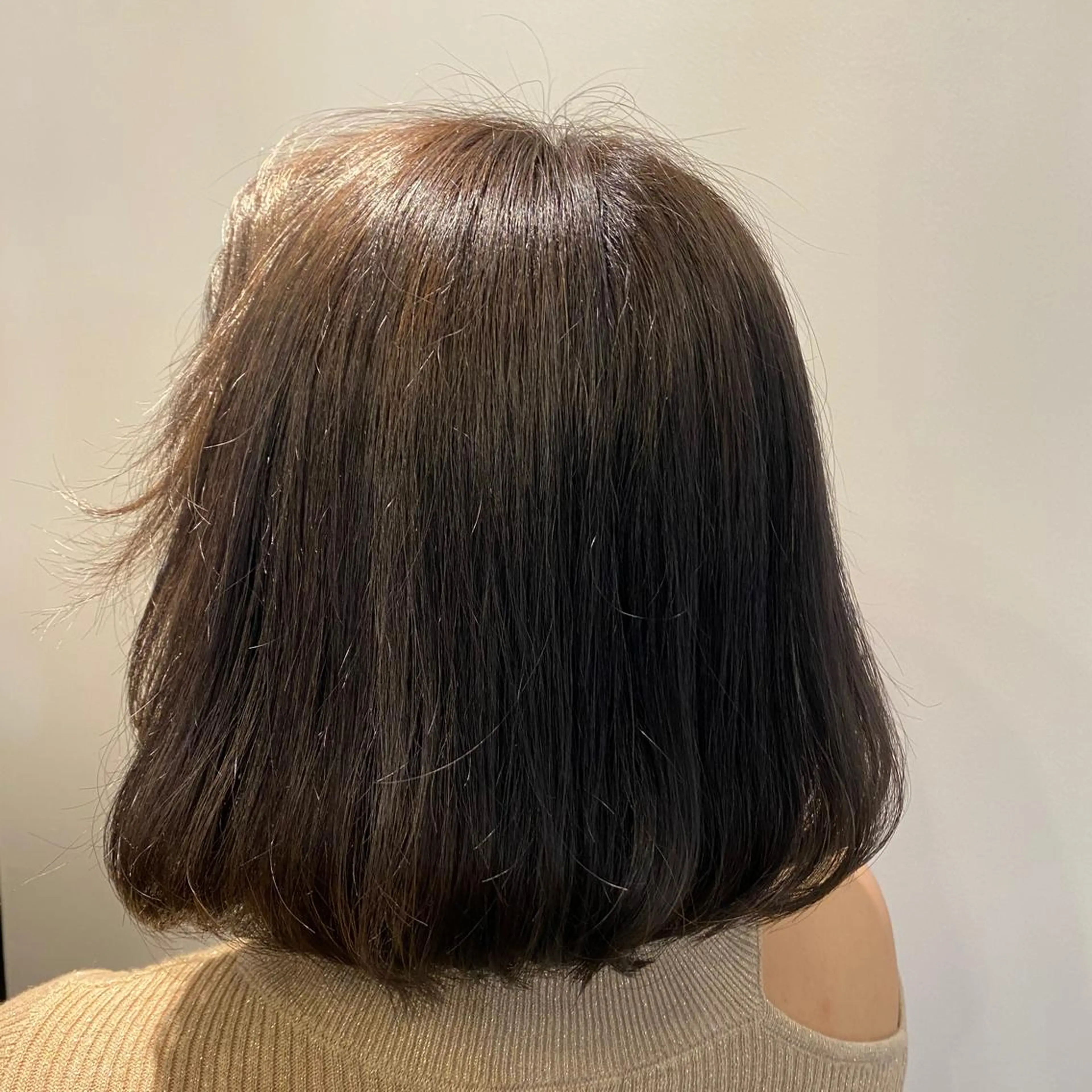 ミディアム カラー CIEN white所属・パーマモデル募集中 渥美翔人のヘアスタイル