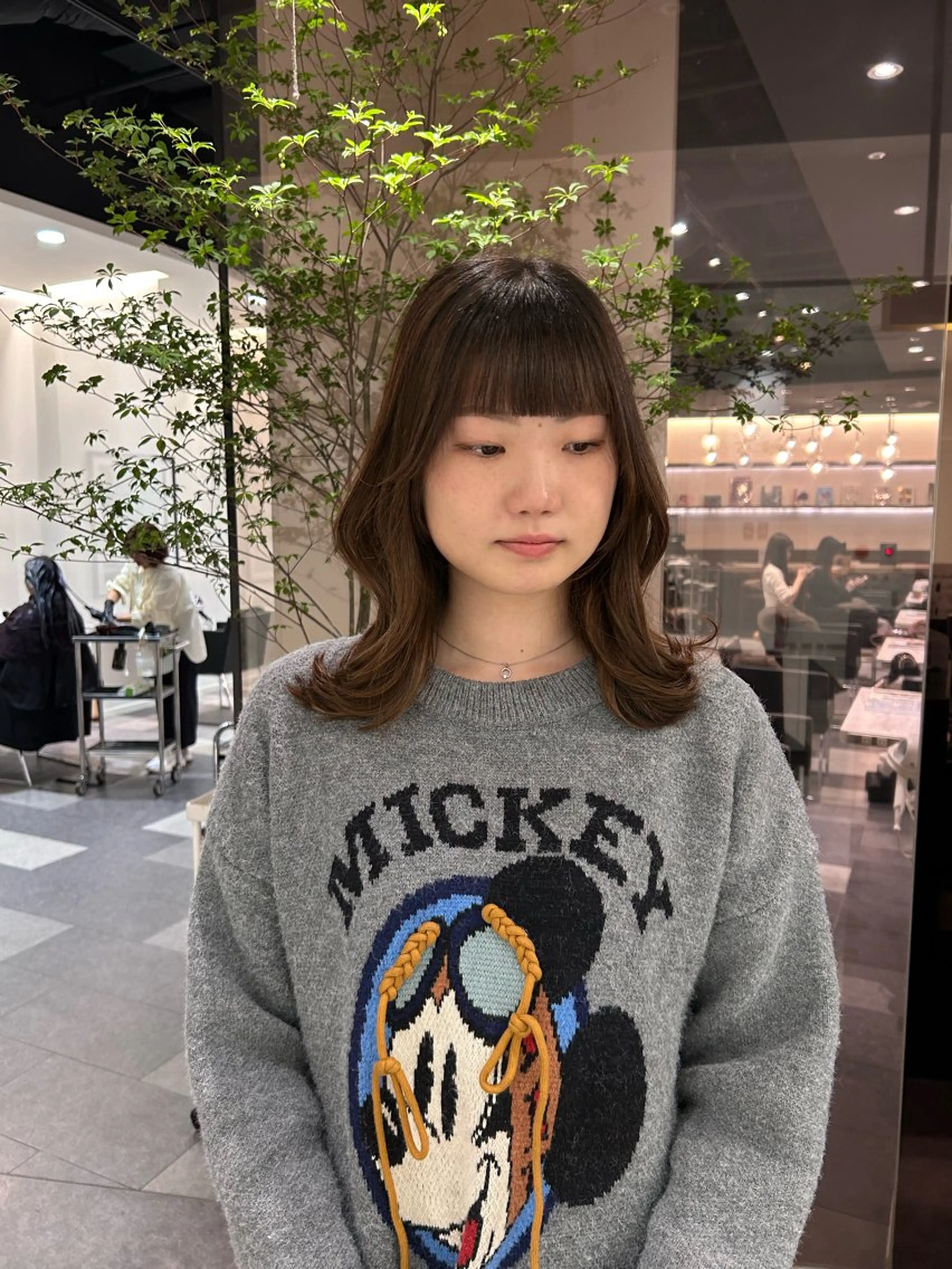 ミディアム K-two名古屋所属・ショートカット 中原優美のヘアスタイル