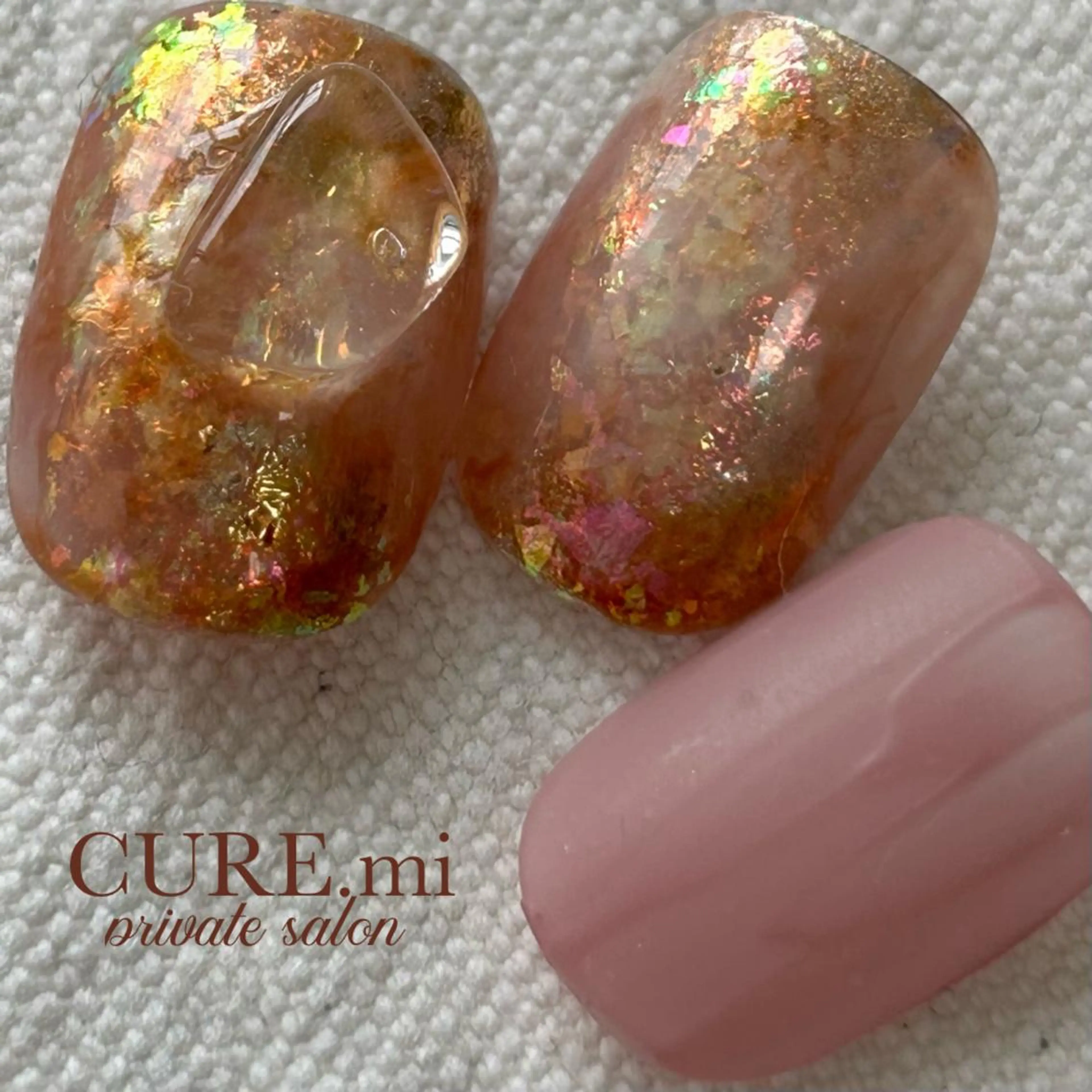 ネイル ニュアンスネイル ハンドネイル ハンドケア CURE.mi所属・伊藤 美香のネイルデザイン
