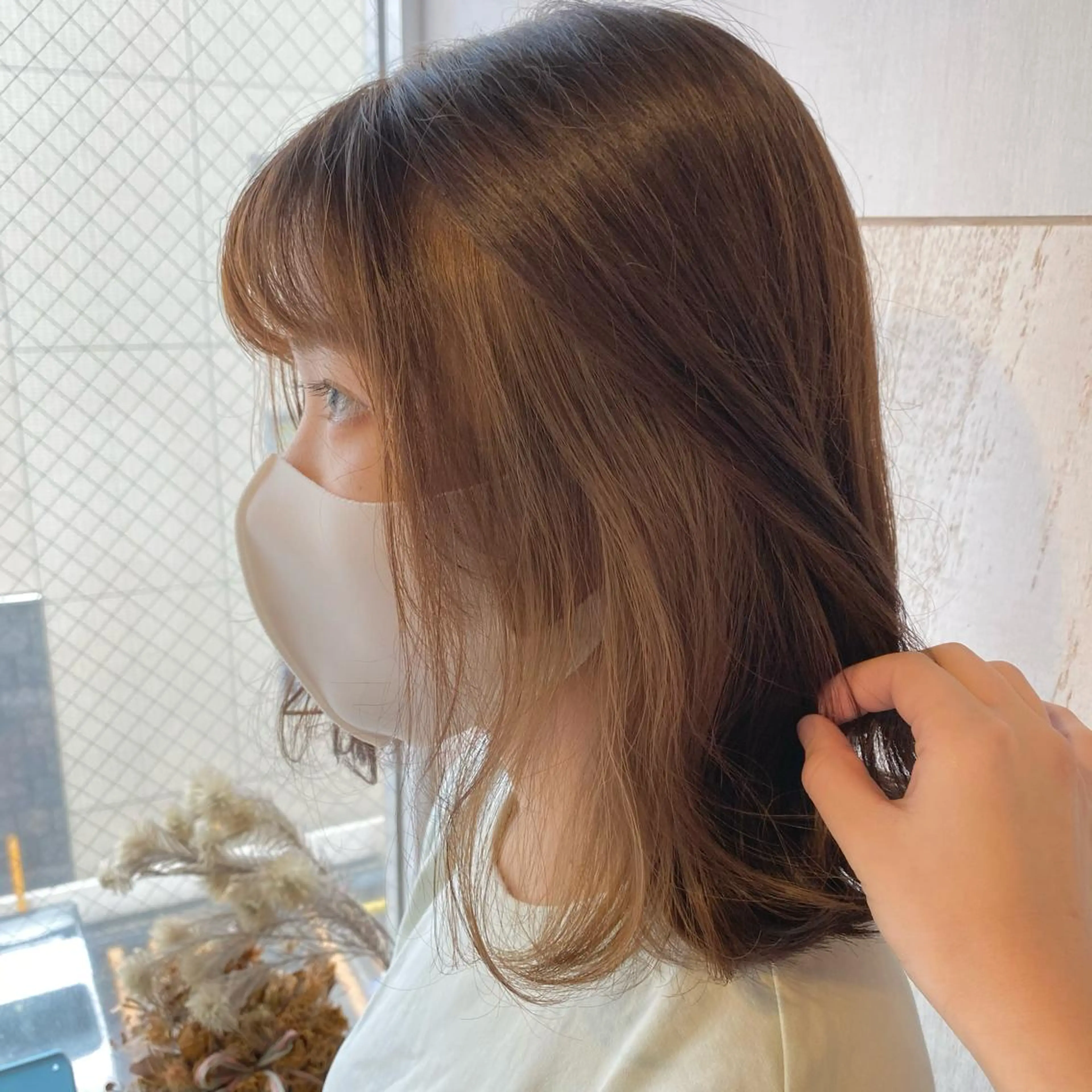 ミディアム カラー 🫧透明感/艶カラー /比留川あゆ美🫧のヘアスタイル