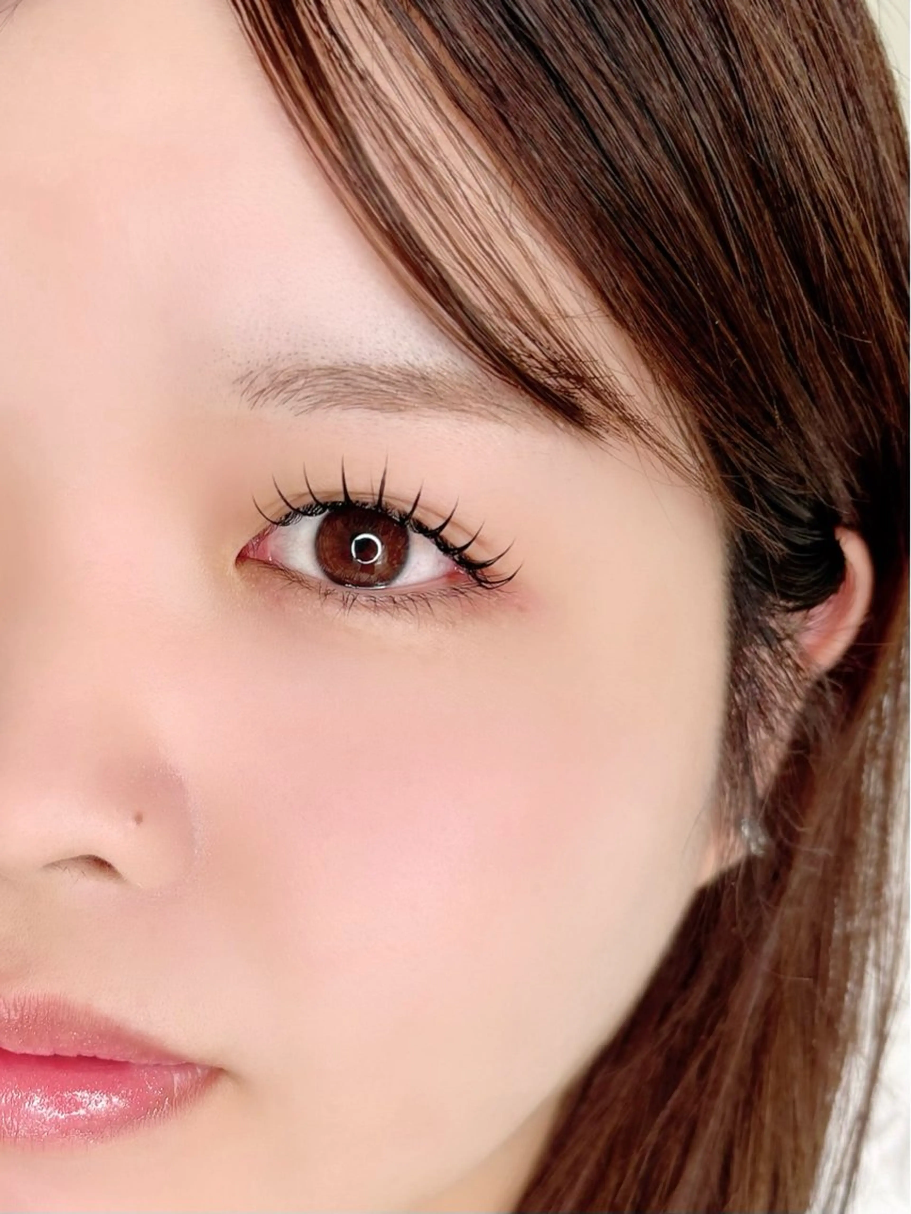 LEDフラットラッシュ100本🎀美容液入りコーティング仕上げ🩷の写真