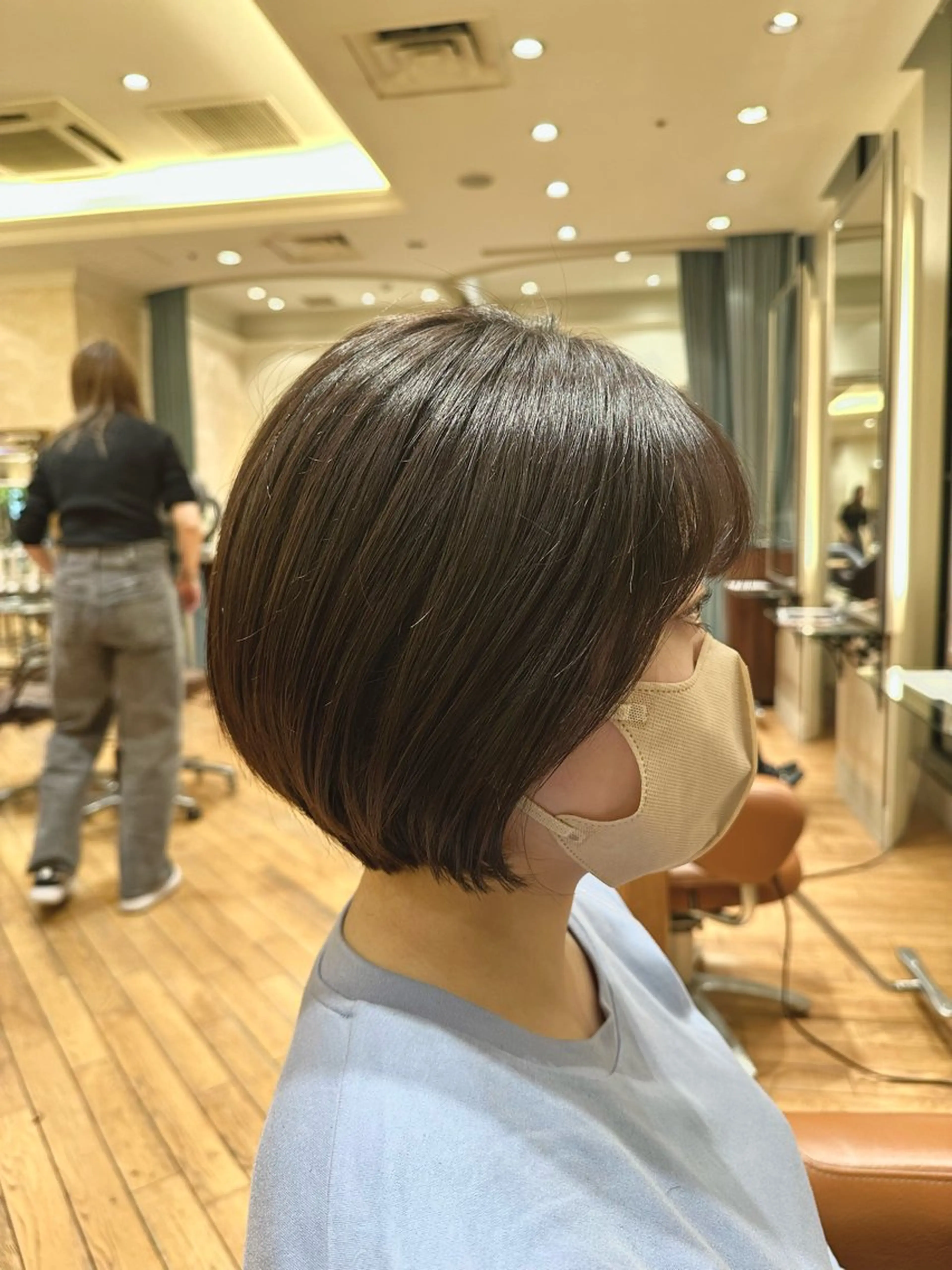 ショート ボブ BEAUTRIUM 265所属・カットモデル/ 大森弘貴のヘアスタイル