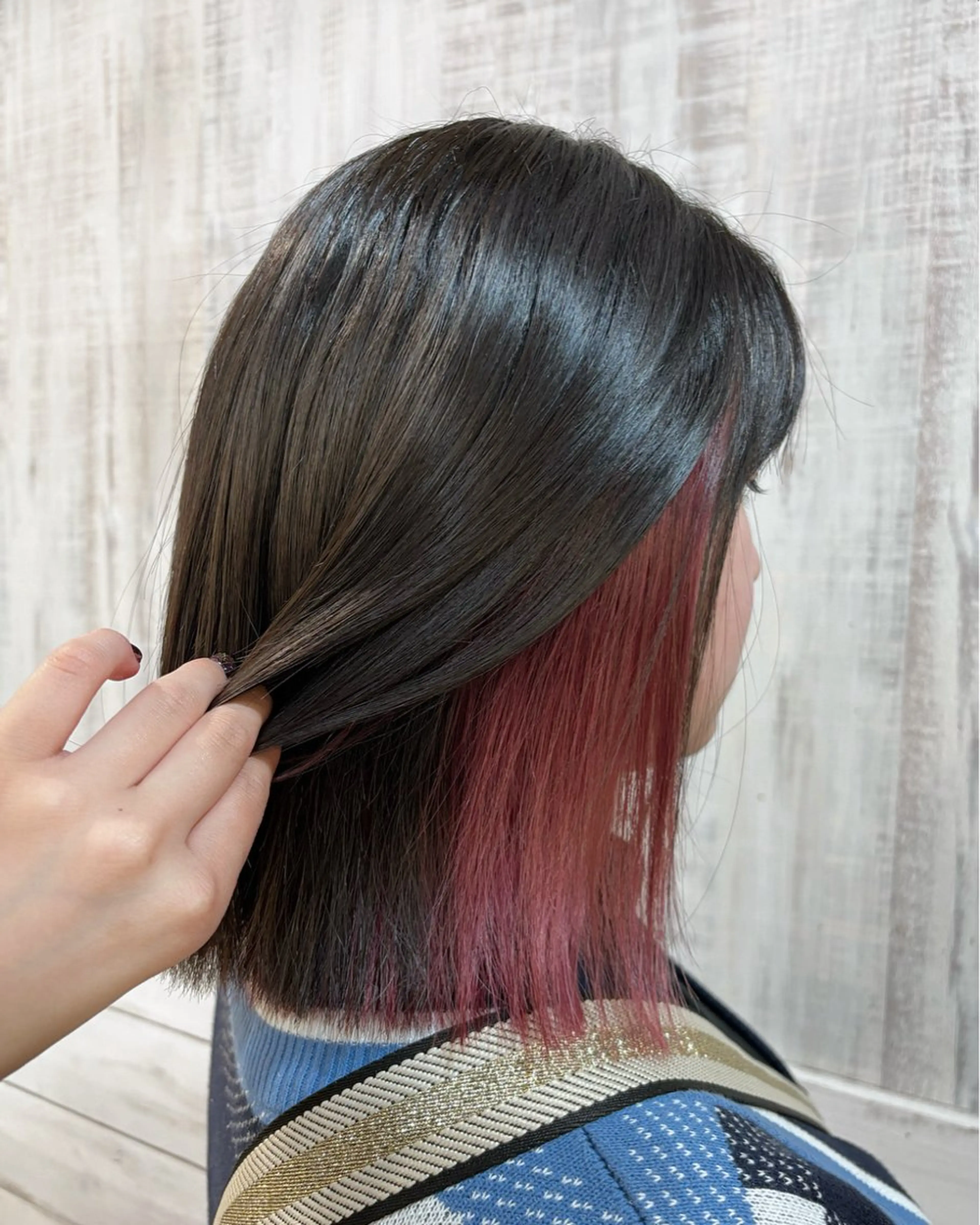 ショート 顔周りカット ブリーチなしW カラー✳︎ayaneのヘアスタイル