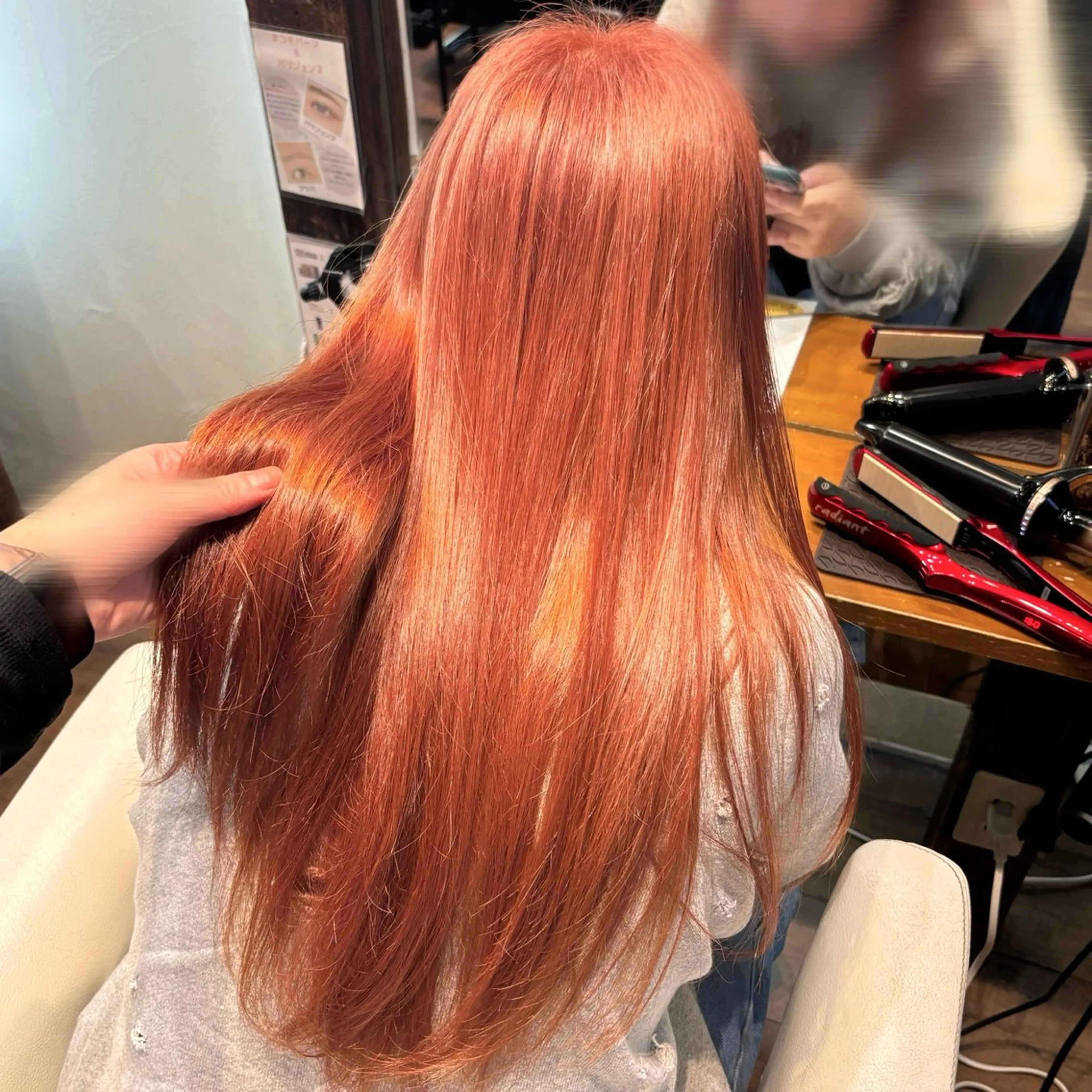 ロング 倉爪 歩実のヘアスタイル