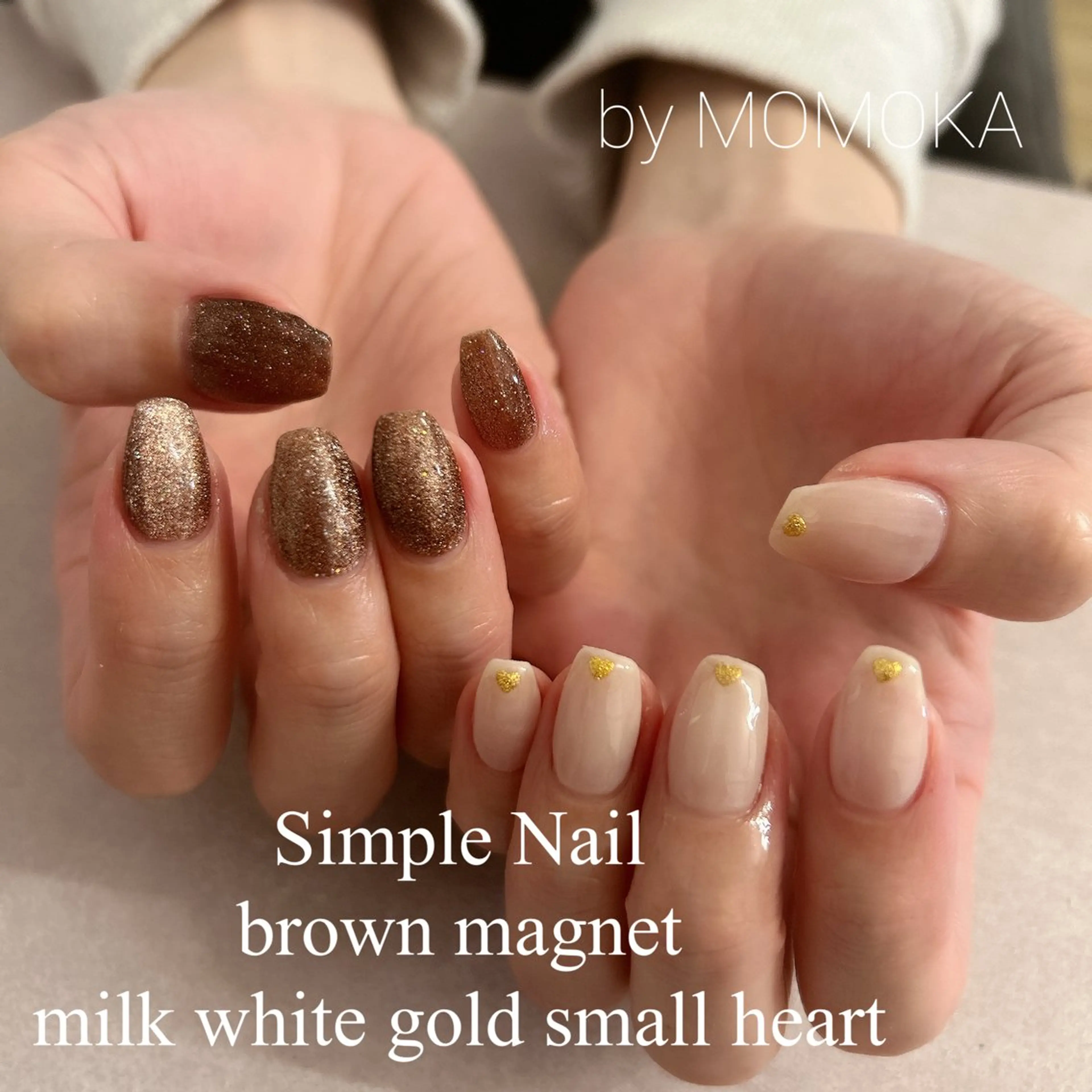 ネイル マグネットネイル ハンドネイル momoka_nails所属・Momo Nailsのネイルデザイン