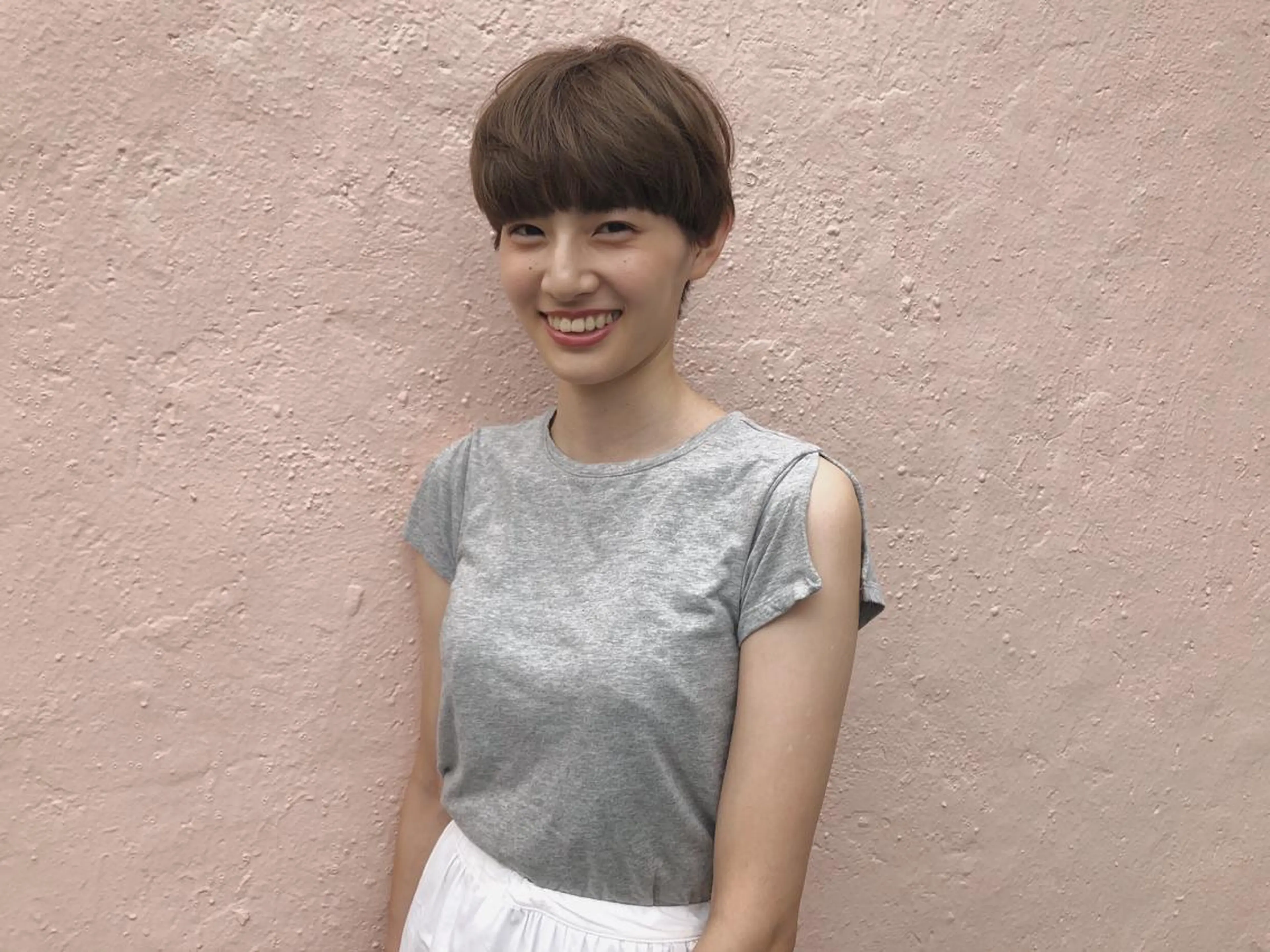 ショート カラー ショートヘア ミヤギ リュウキのヘアスタイル