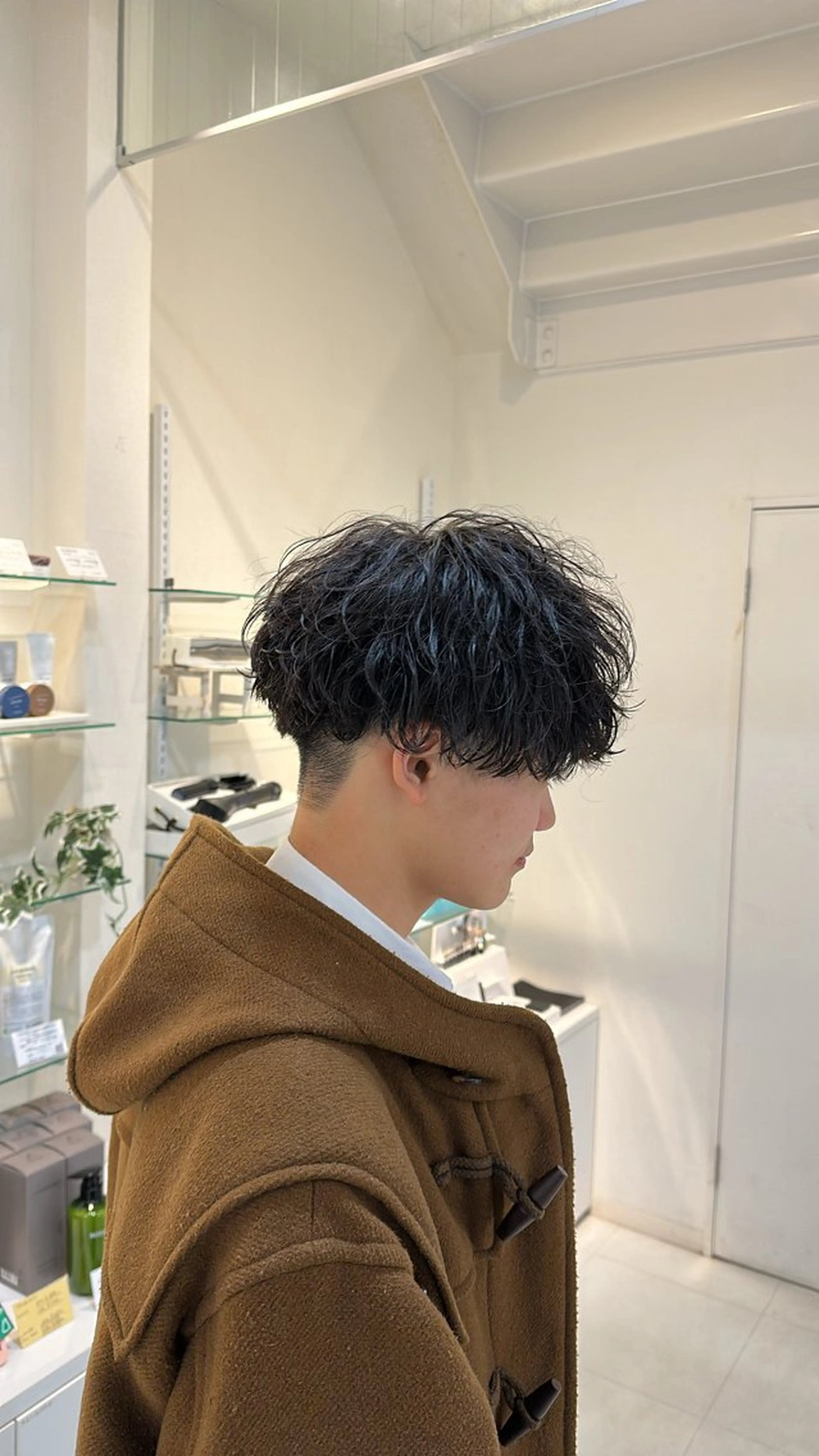ショート パーマ カット パーマ 木下 健心のヘアスタイル