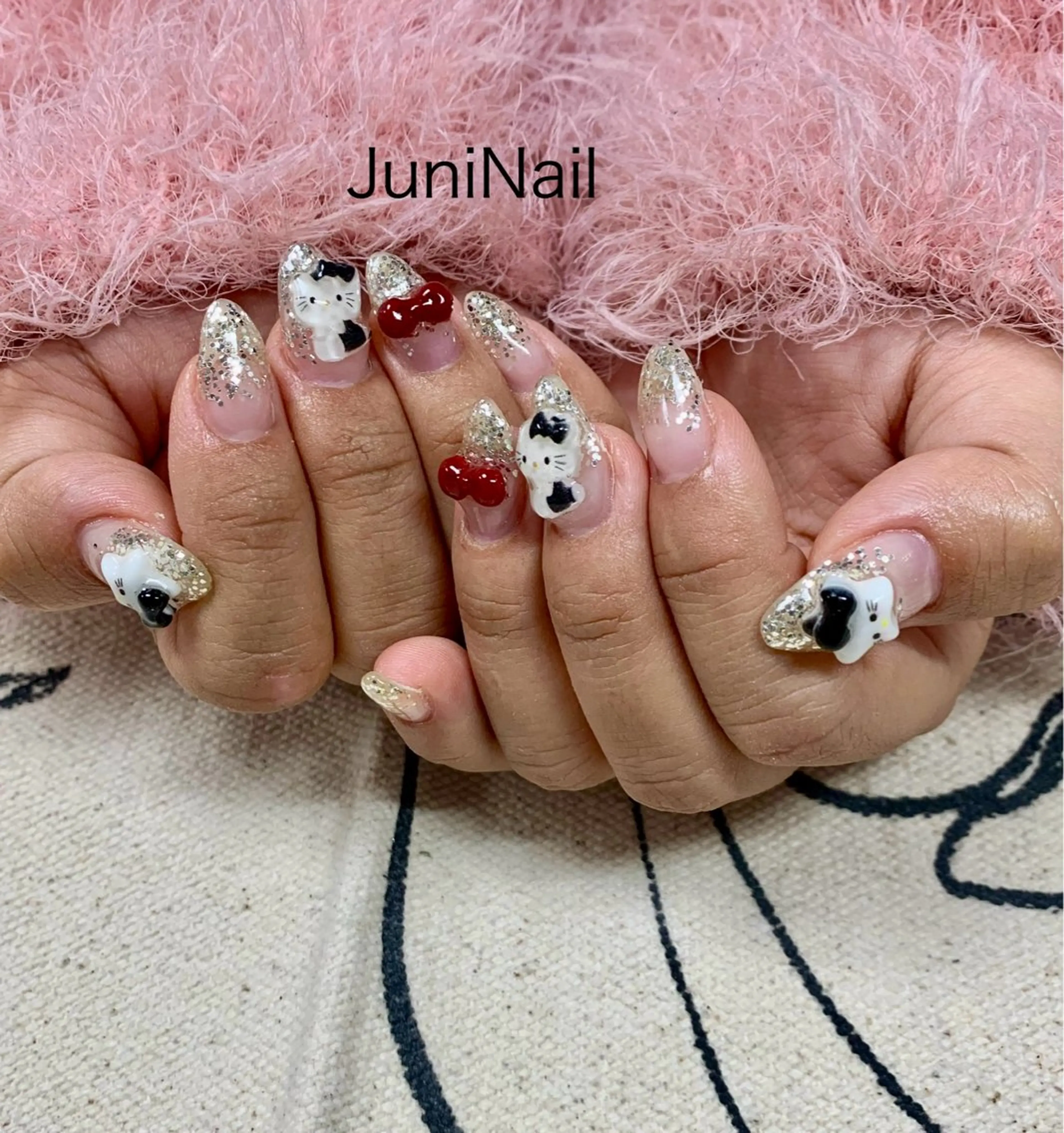 ネイル クリアネイル 成人式 氷ネイル・うるうるネイル 韓国ネイル ミラーネイル ハンドネイル JuniNail韓国 ネイリストsuのネイルデザイン