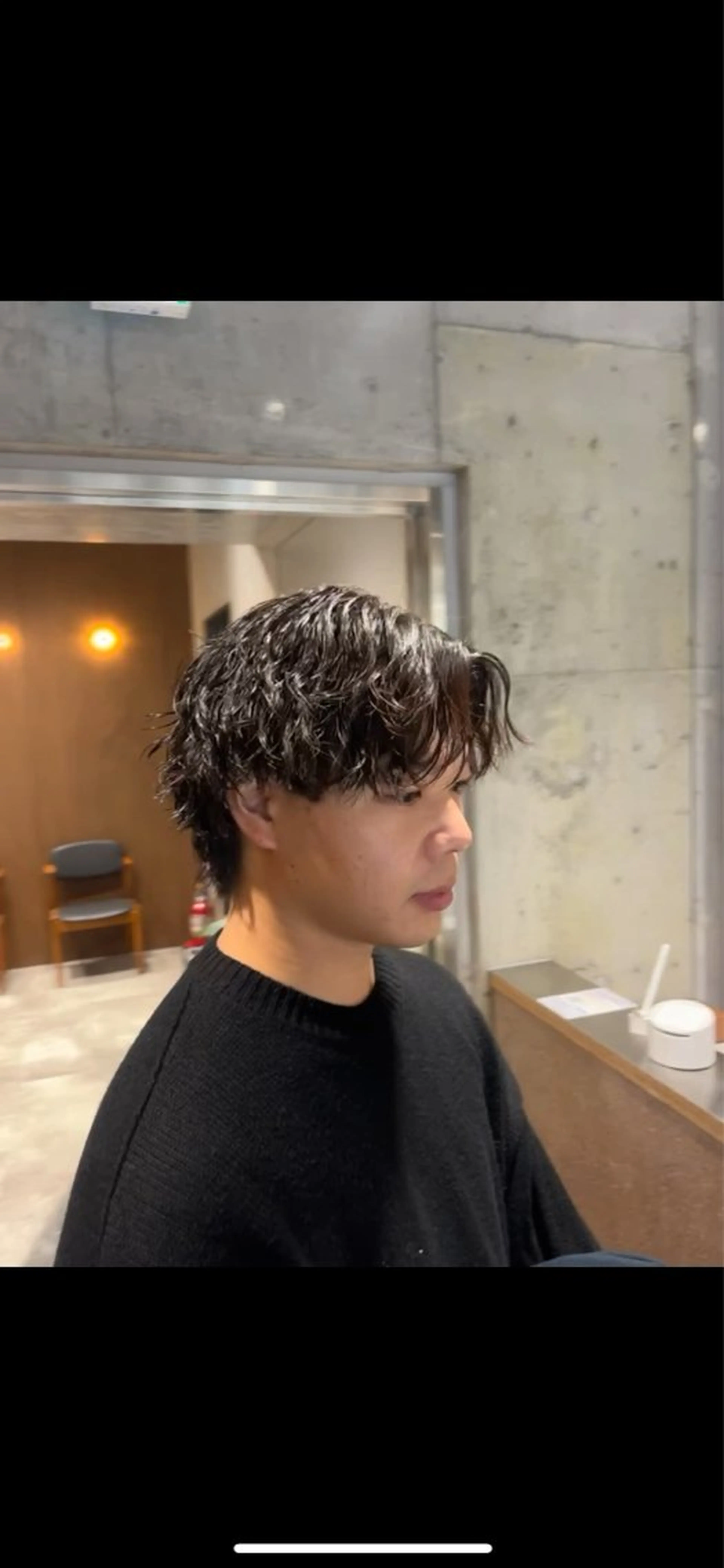 ショート パーマ メンズ カット パーマ fifth/シン🌿 透明感カラー/パーマのヘアスタイル