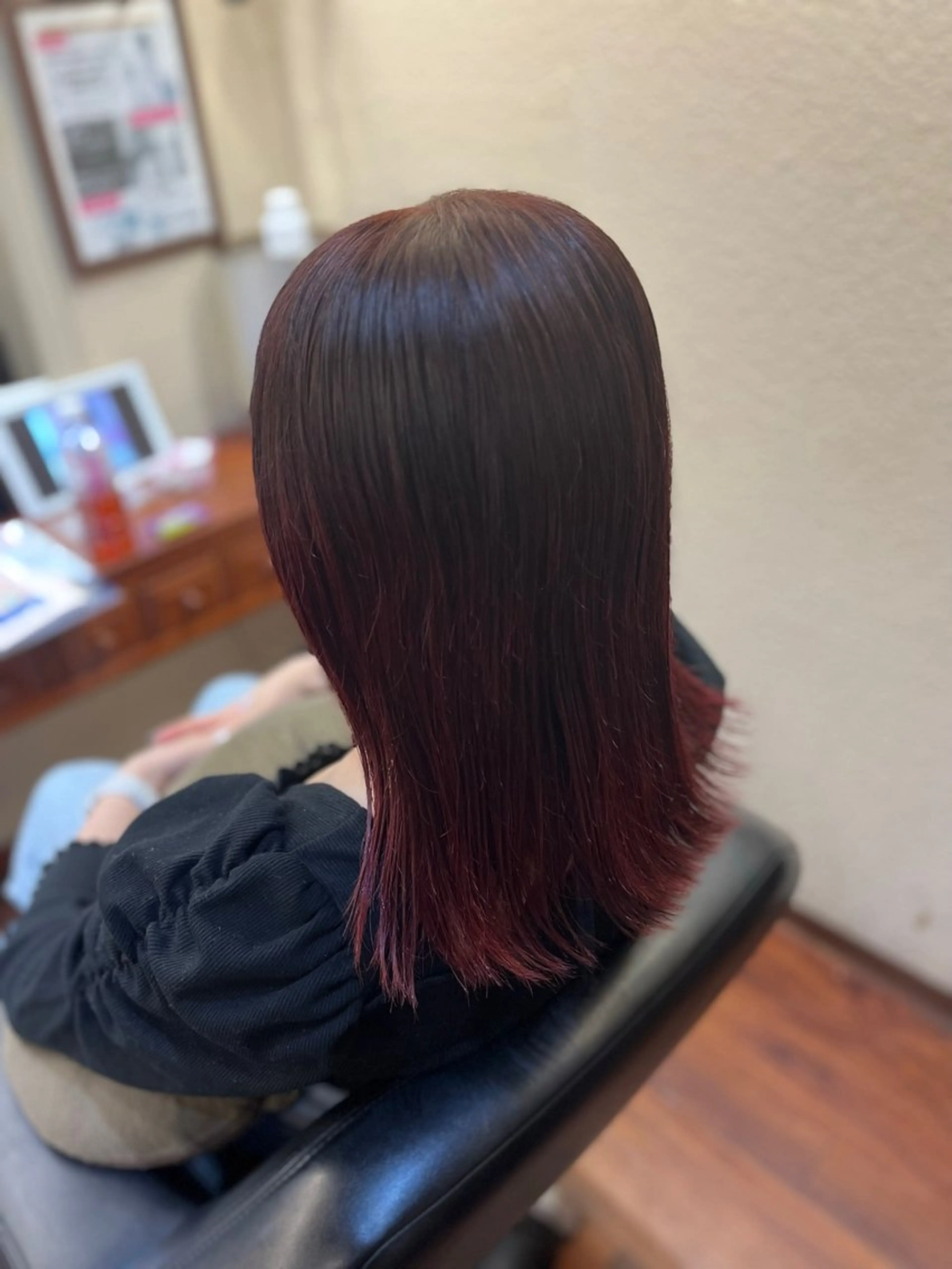 カラー 木津空 髪質改善のヘアスタイル