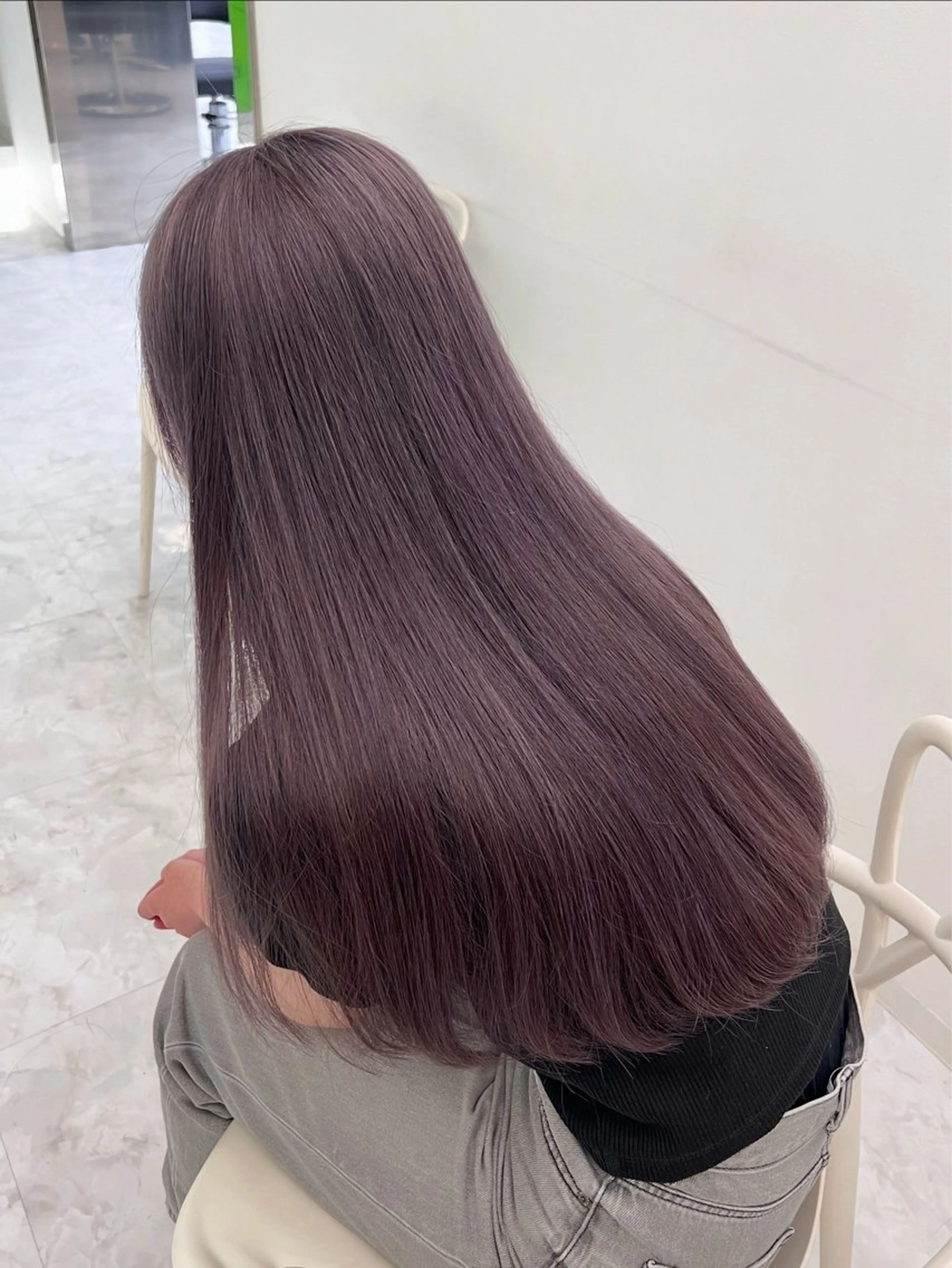 カラー ヘアカラー 透ける透明感カラー 🩶anju🪽ྀིのヘアスタイル