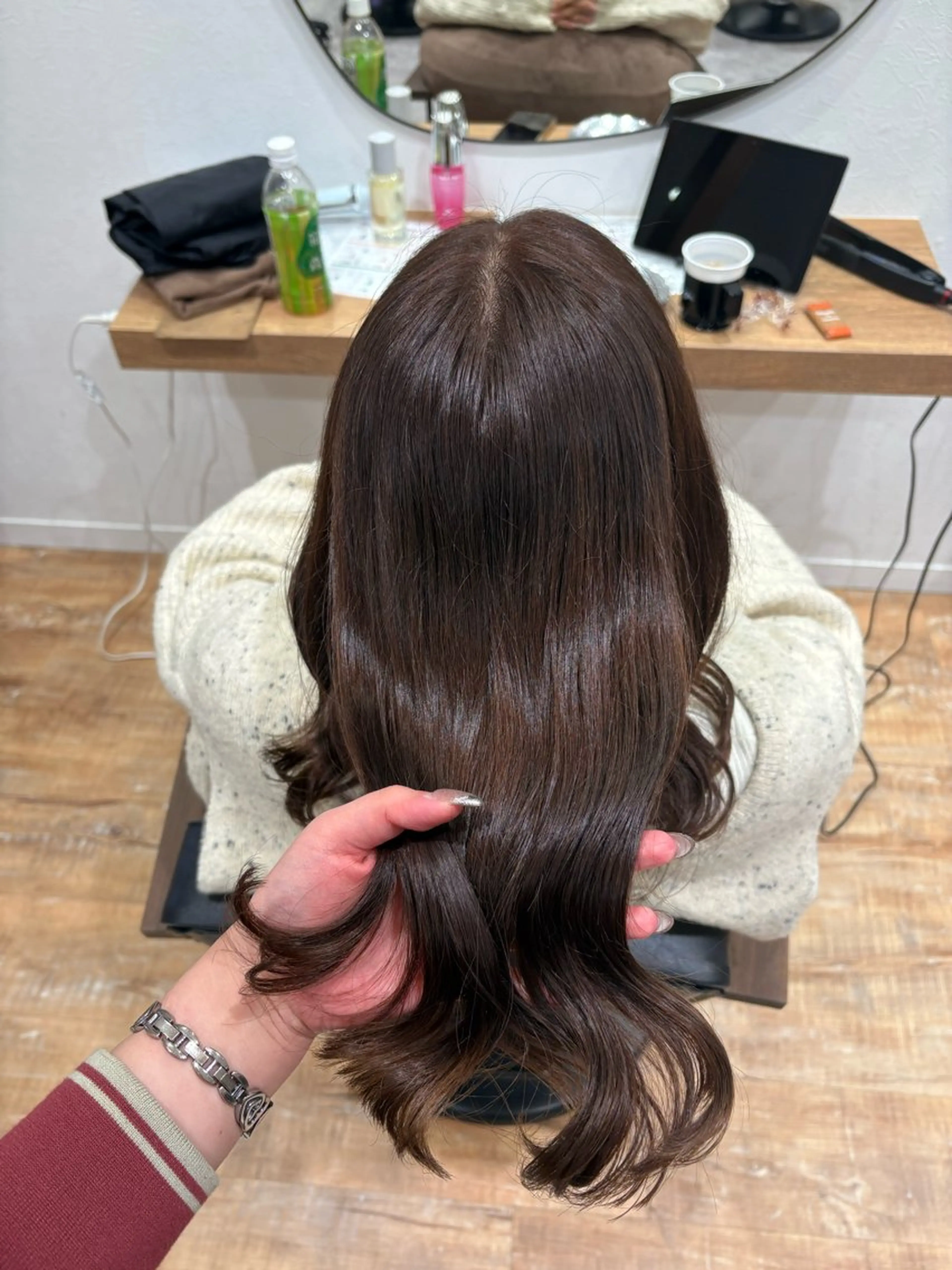 カラー ヘアカラー トリートメント 透明感カラー/ダブル カラー/MAI🎀のヘアスタイル