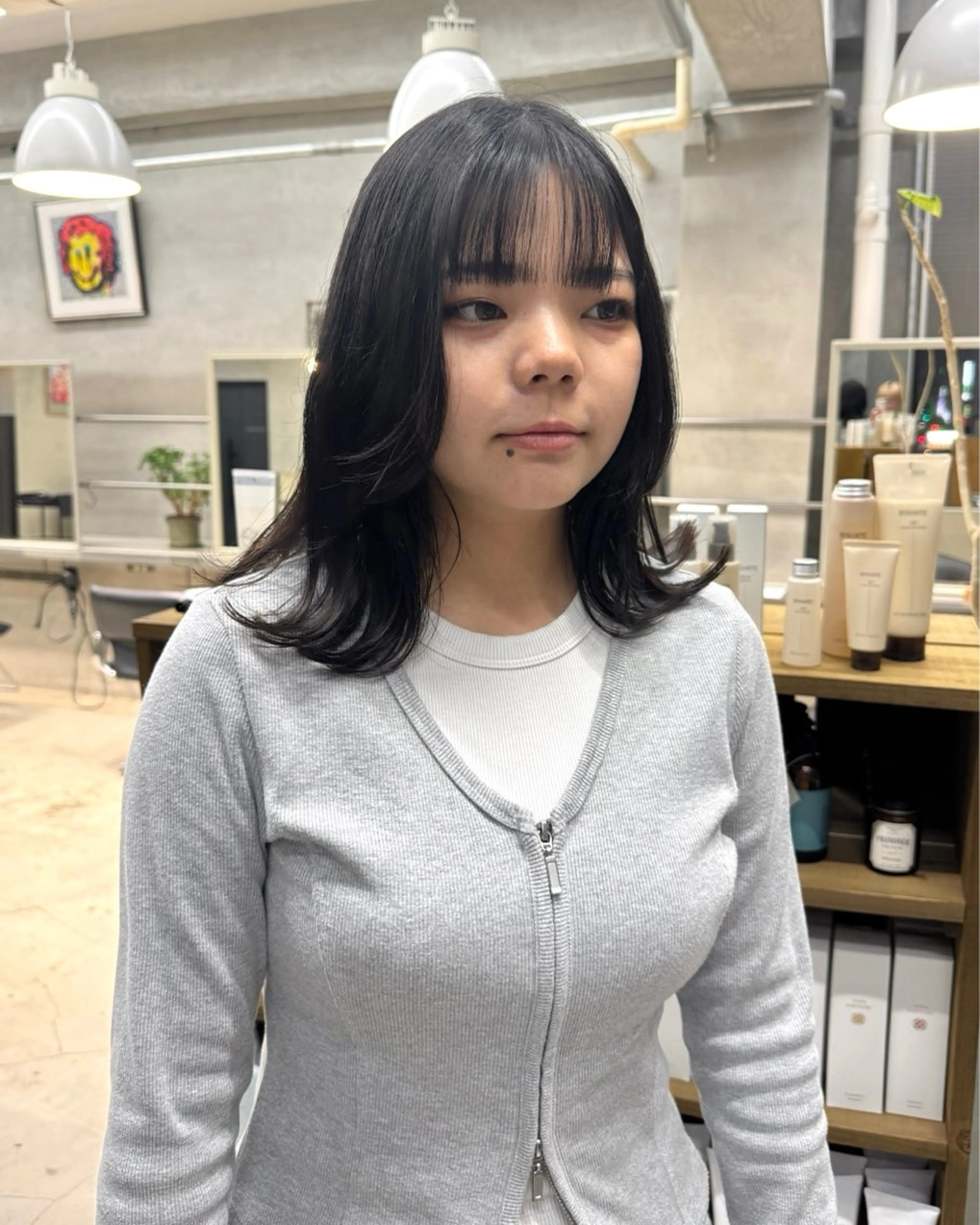ミディアム ボブ tetohair ANNAのヘアスタイル