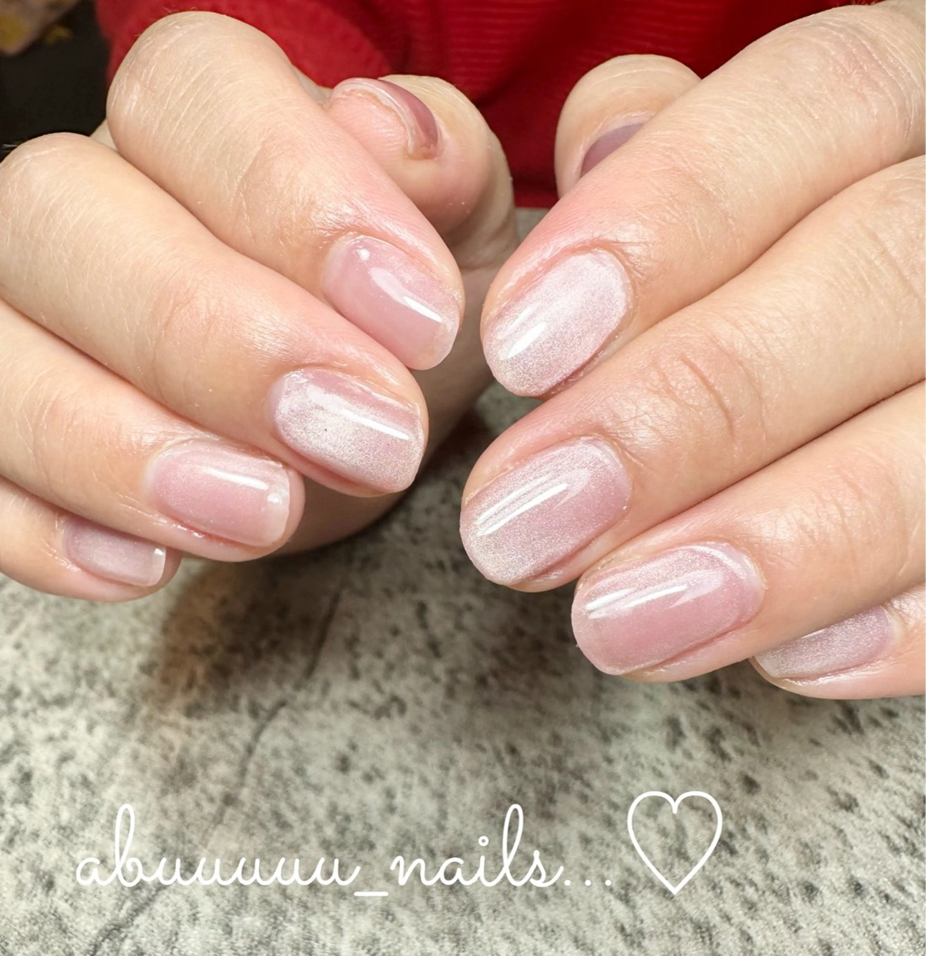 ネイル マグネットネイル ハンドネイル abuuuuu nailsのネイルデザイン